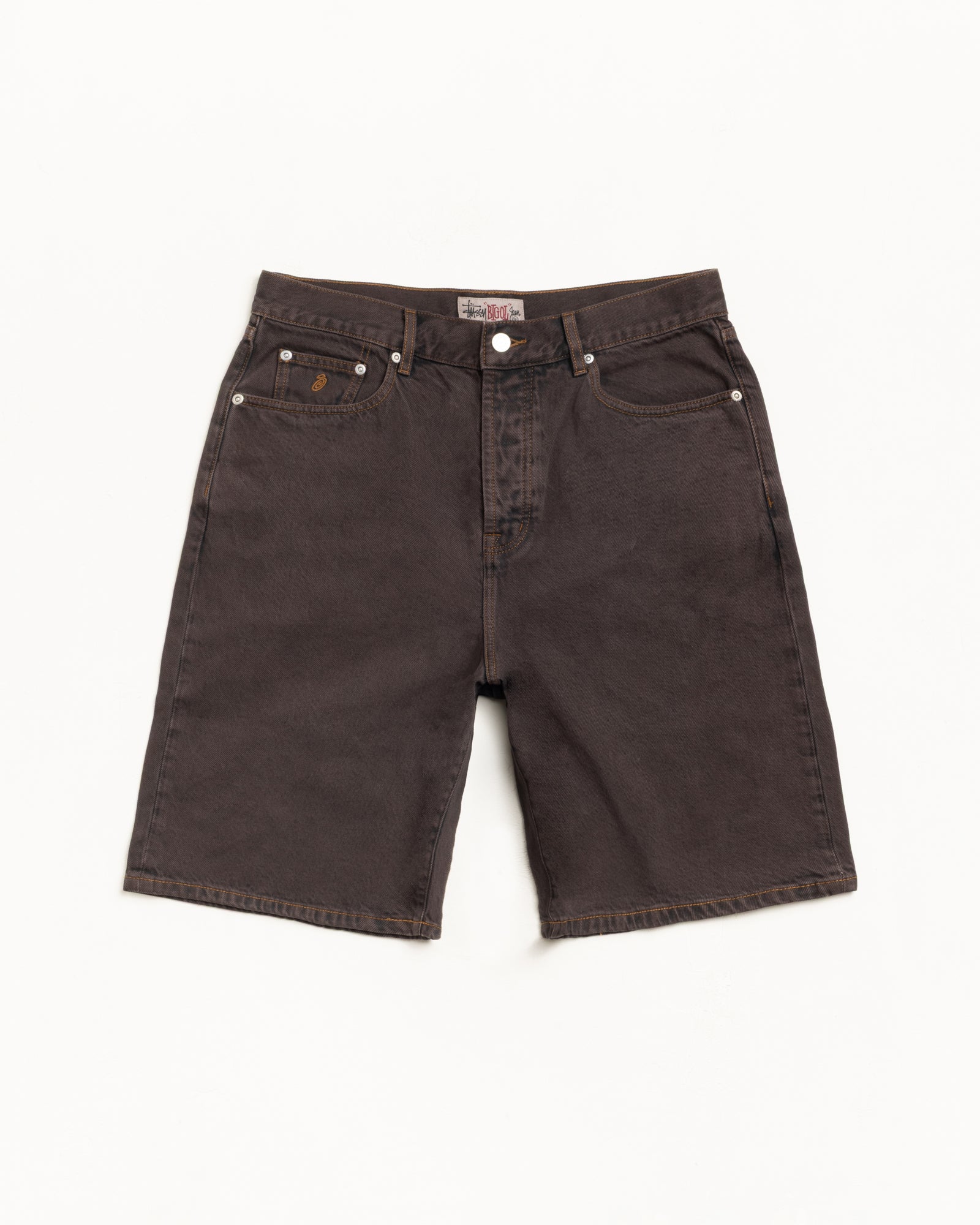 Big Ol' Short Denim – Resin Wash Brown | Pants | Stüssy Japan
