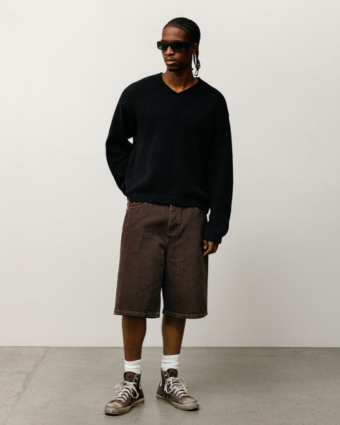 Big Ol Shorts Resin Denim Mens Regular In Resin Brown