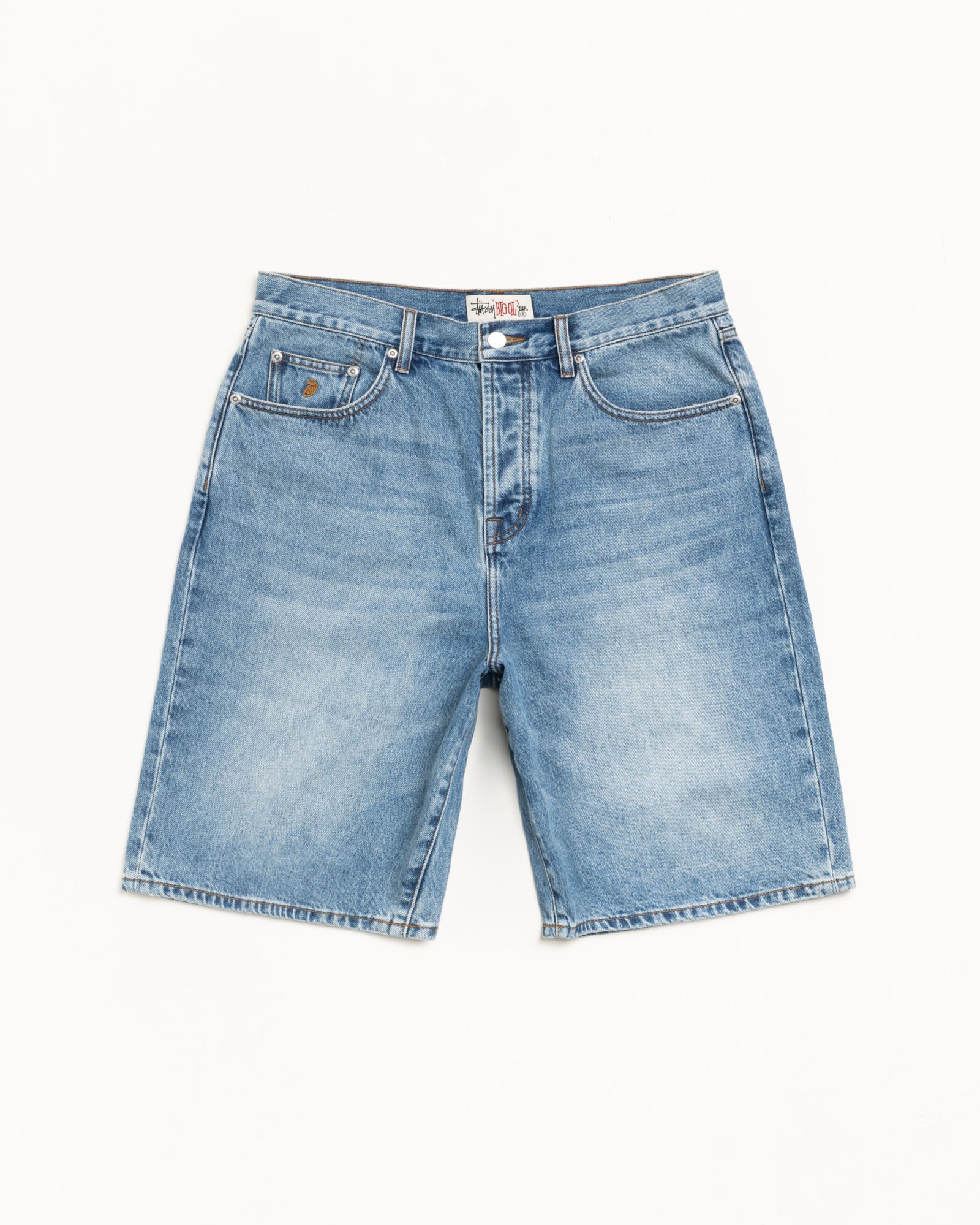 Big Ol' Short Denim – Indigo Stone Wash | Pants | Stüssy Japan