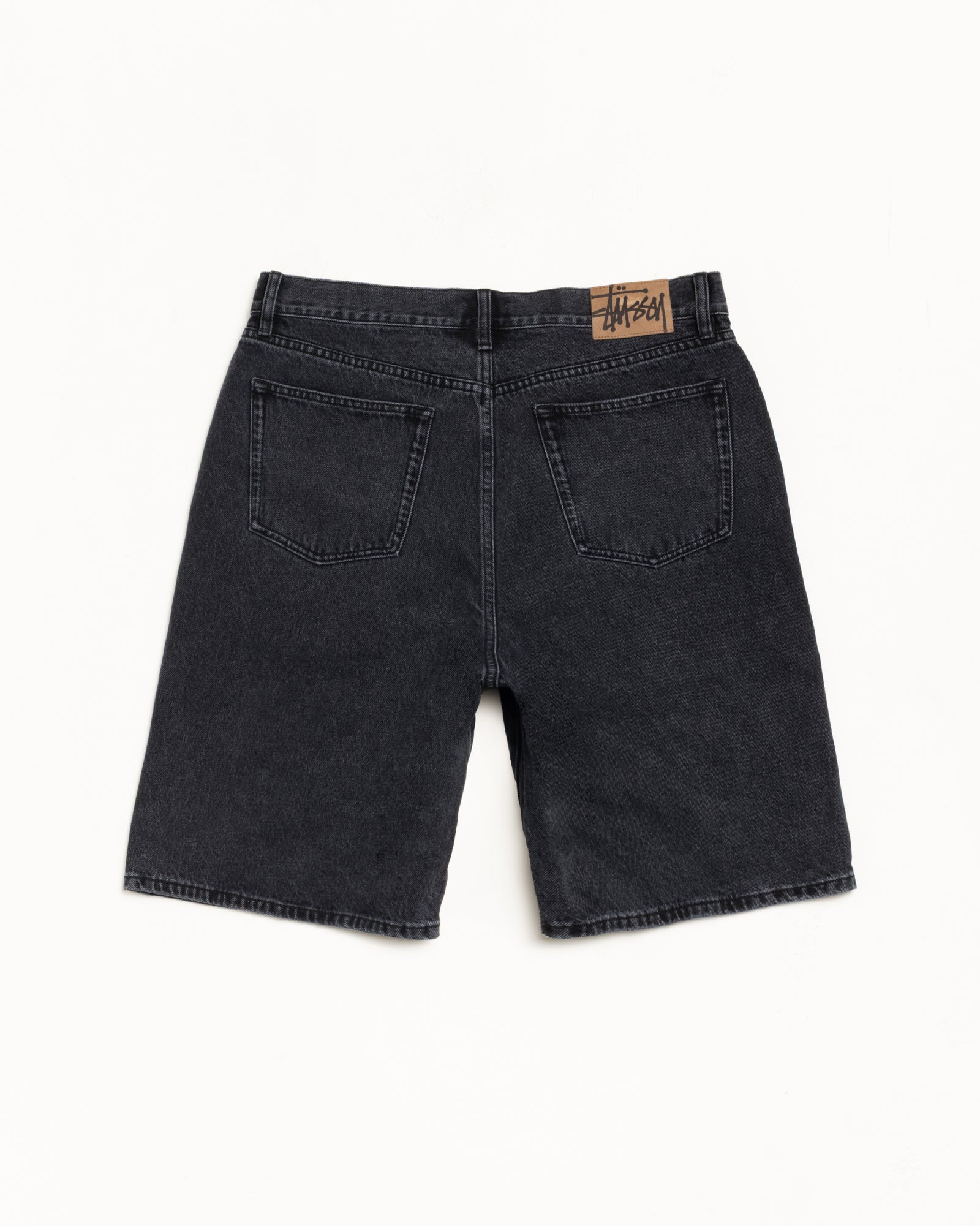 Big Ol Short Denim Mens Regular In Vintage Black