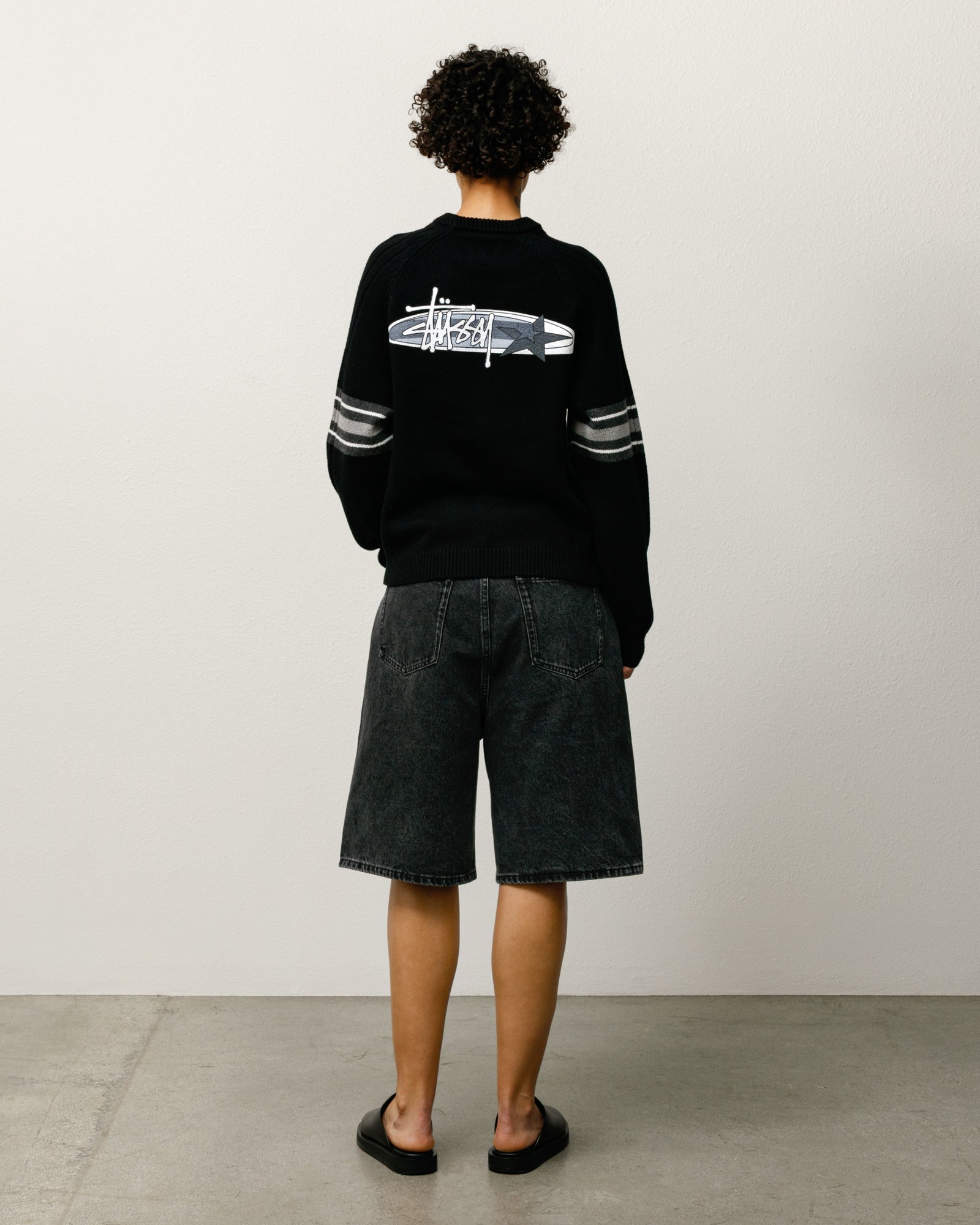 Big Ol' Short Denim – Vintage Black | Pants | Stüssy Japan