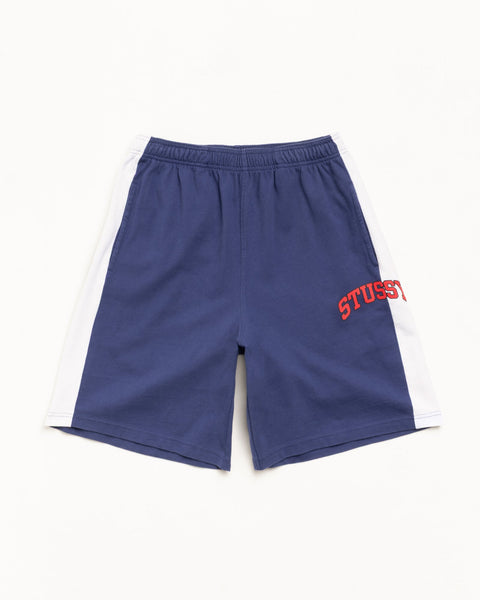Stripe Jersey Short Mens Regular In Blue