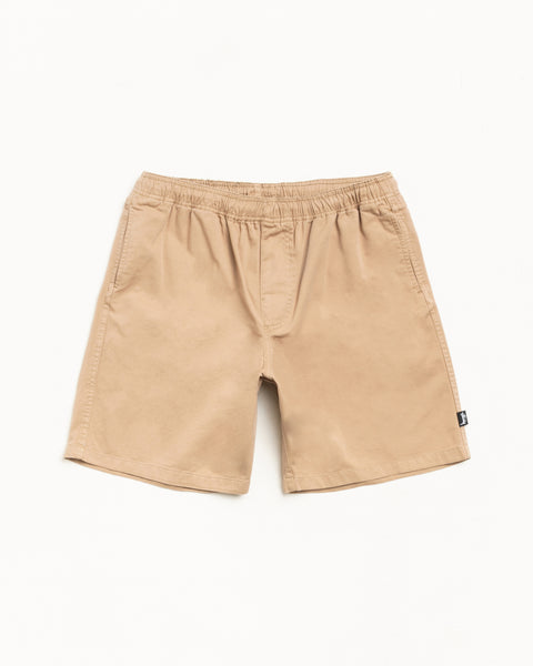 Beach Short Mens Regular In Khaki