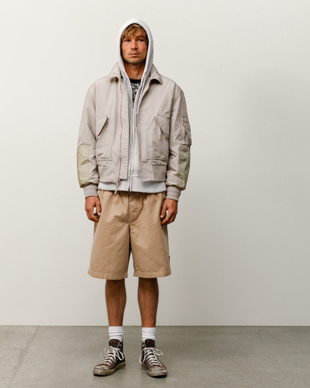 Beach Short Mens Regular In Khaki