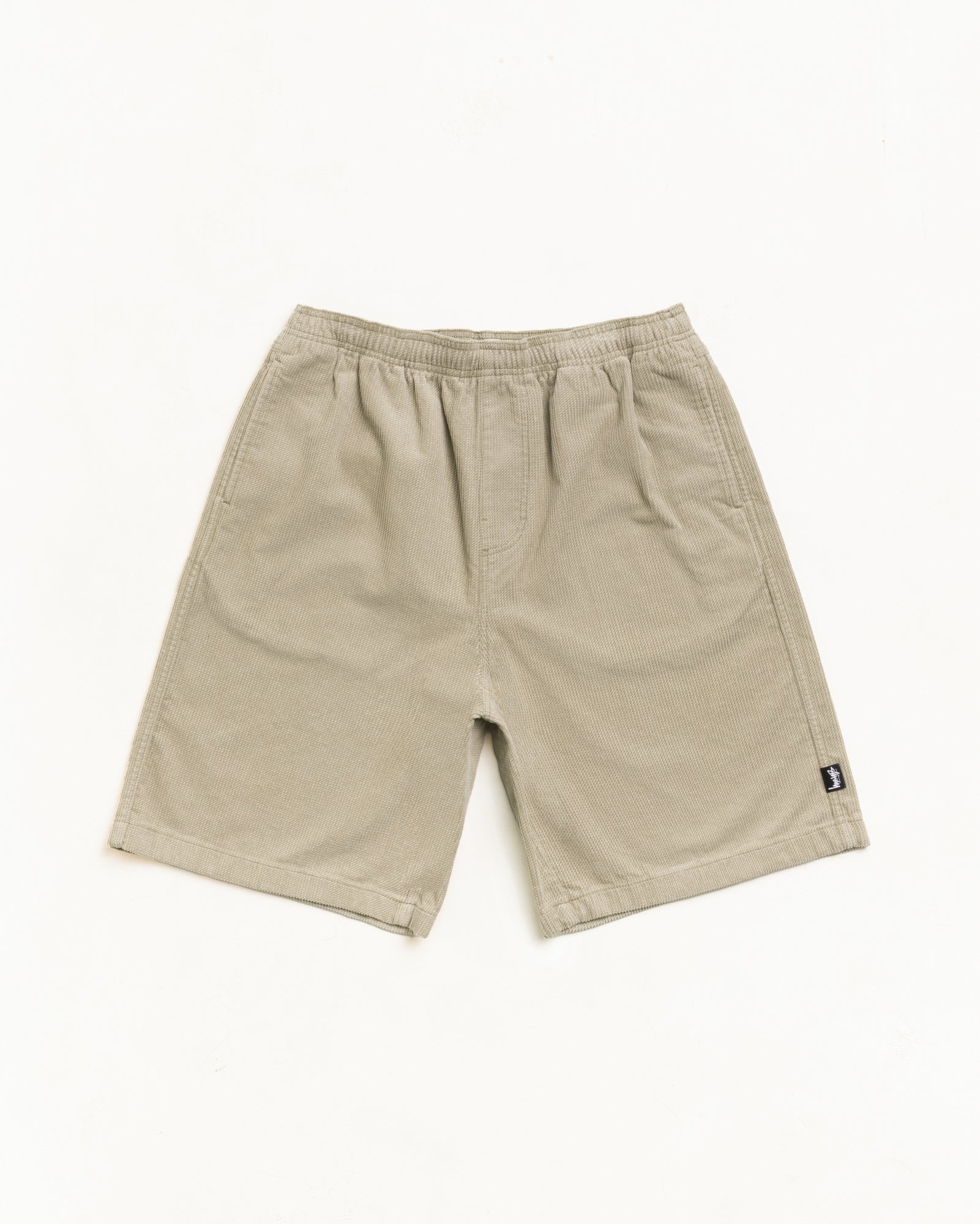 Baggy Twill Cord Beach Short - Khaki | Shorts & Trunks | Stüssy Japan