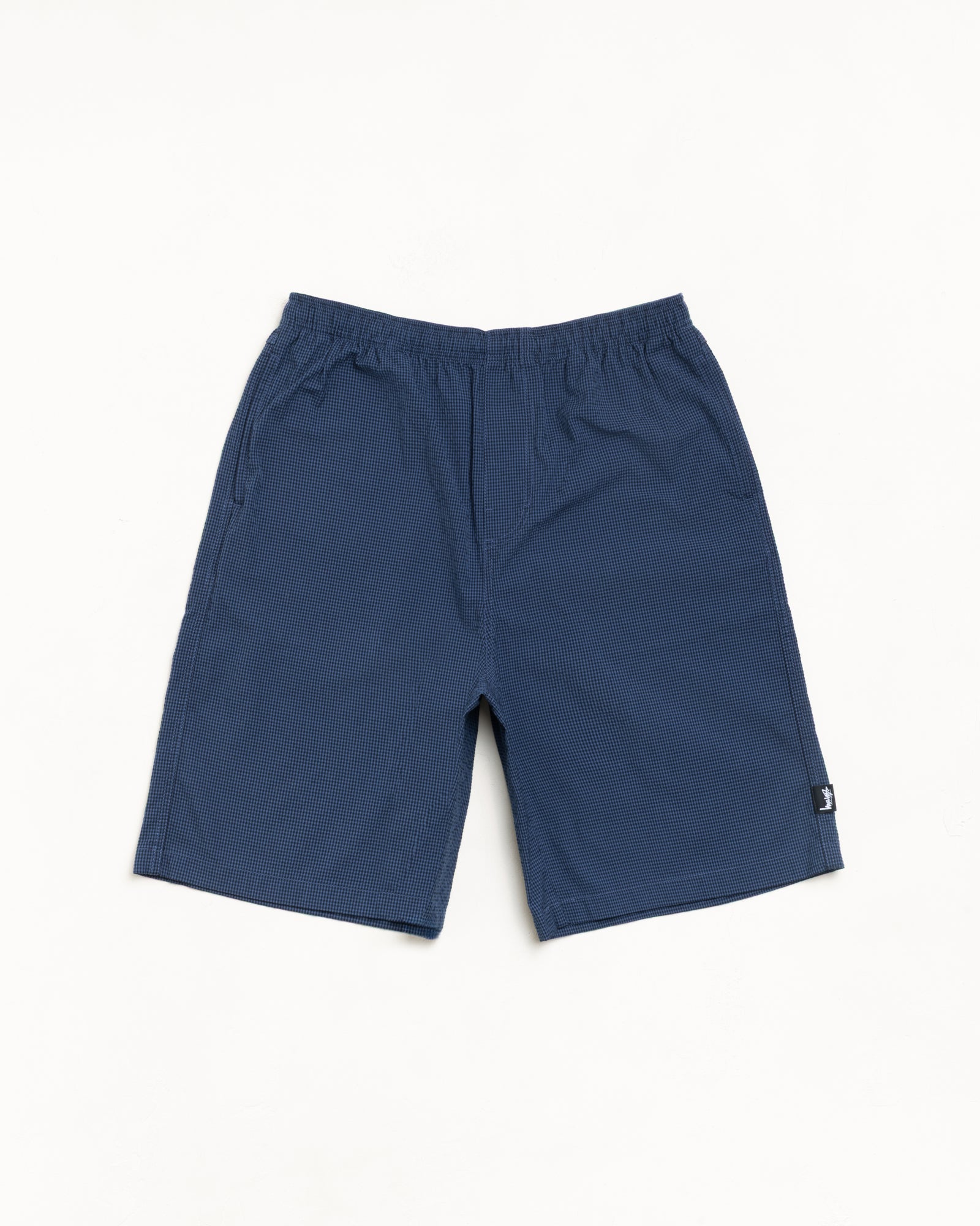 Baggy Seersucker Beach Short – Blue | Shorts & Trunks | Stüssy Japan