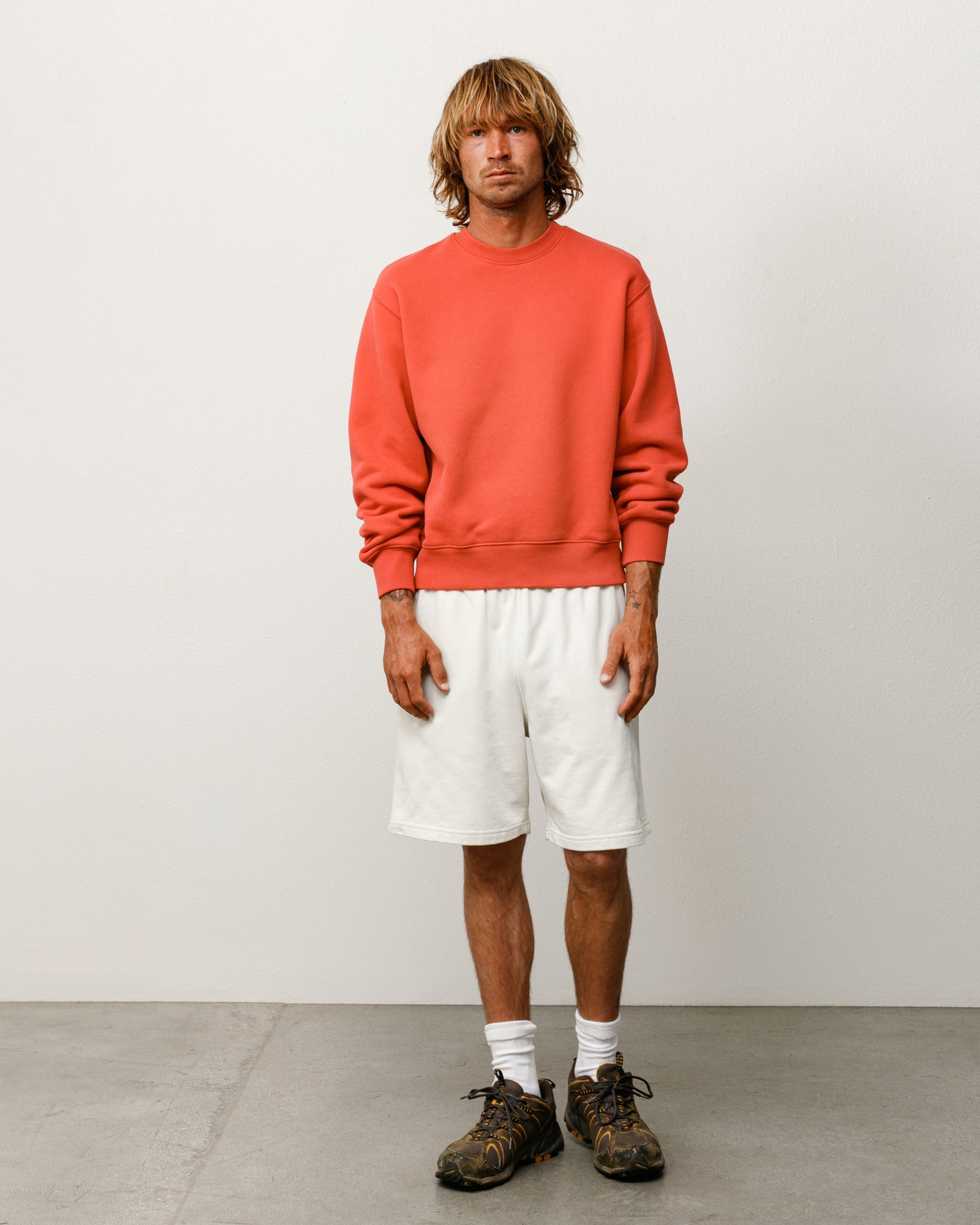 Lightweight Terry Short Unisex Regular In Stone