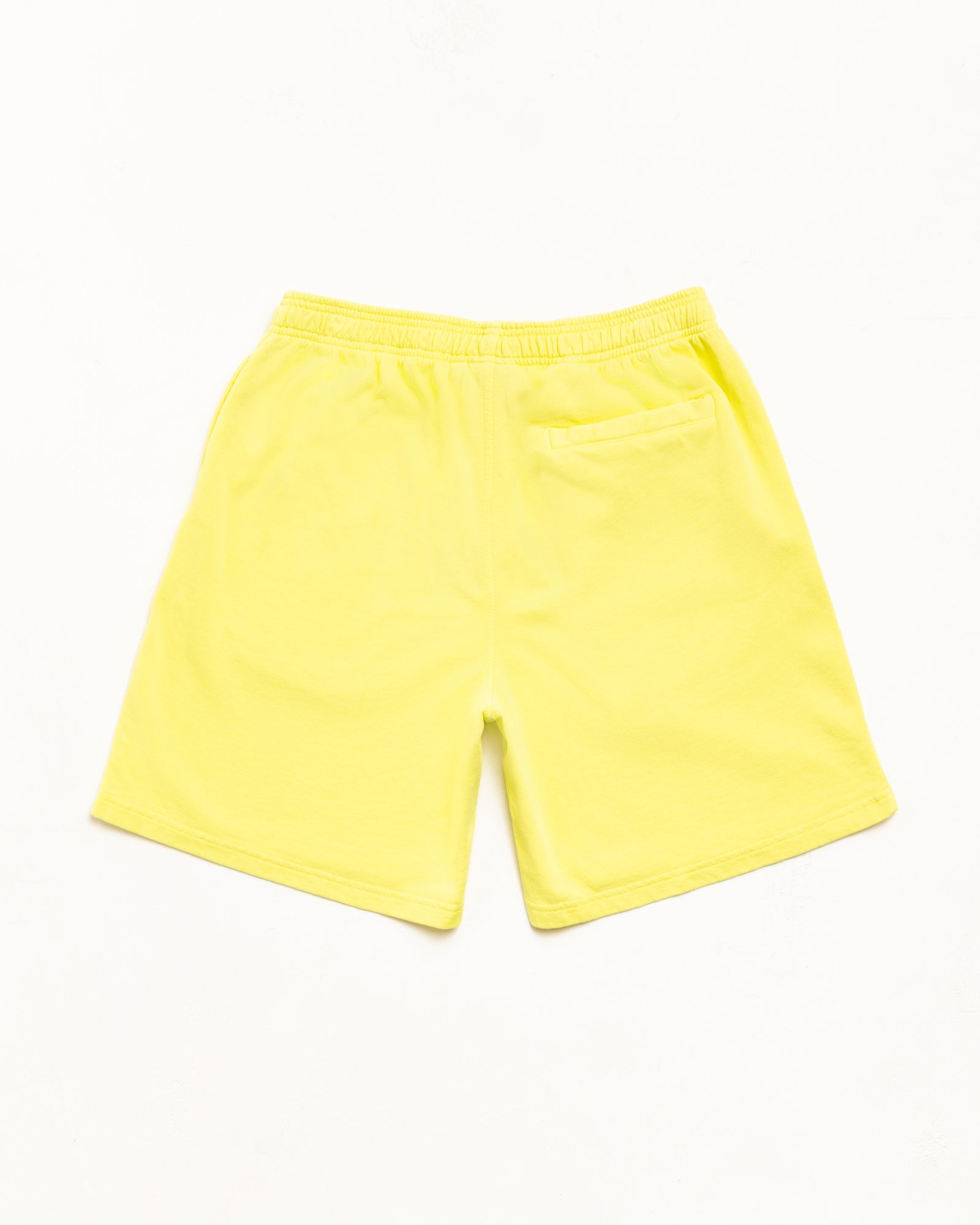 Lightweight Terry Short Unisex Regular In Yellow