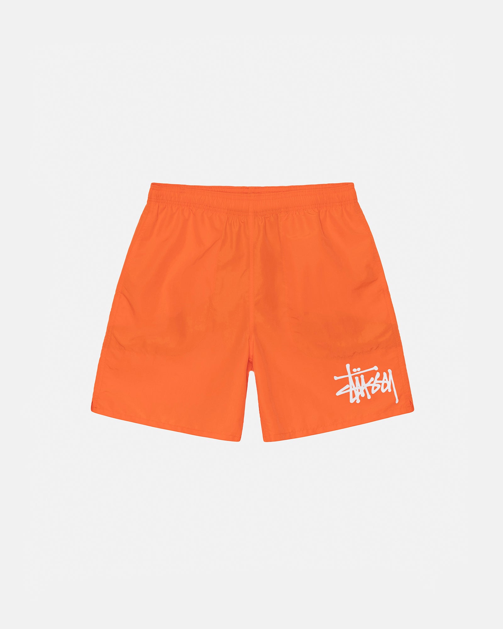 Stüssy Water Short Big Basic Bright Orange Shorts