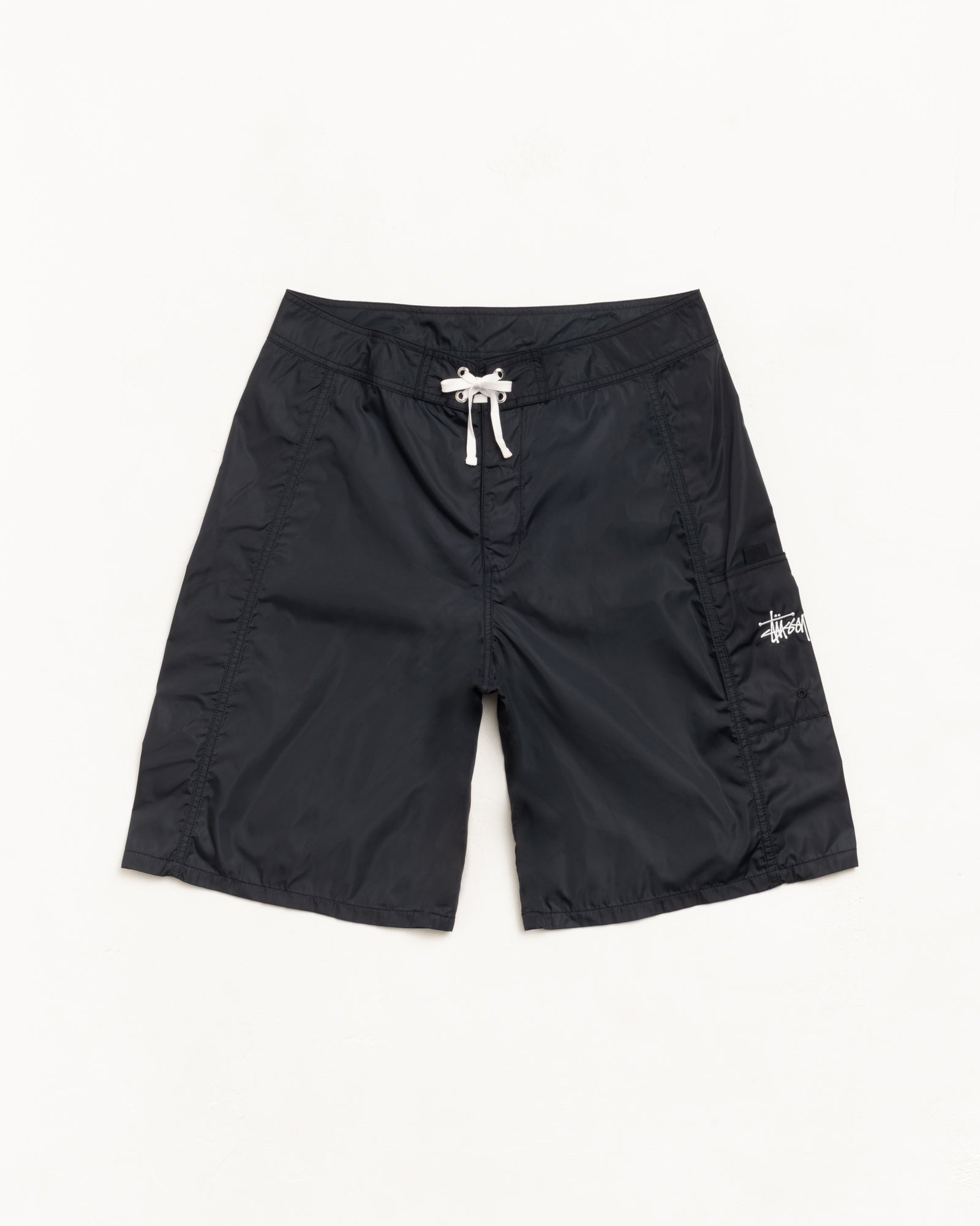 Paneled Board Short – Black | Bottoms | Stüssy Japan