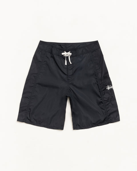 Paneled Board Short Mens Regular In Black