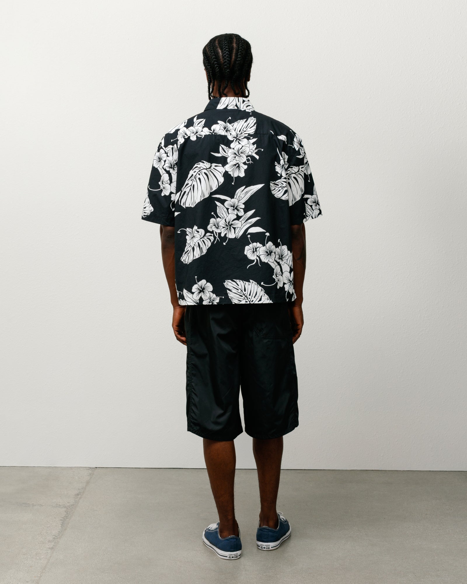 Paneled Board Short – Black | Bottoms | Stüssy Japan