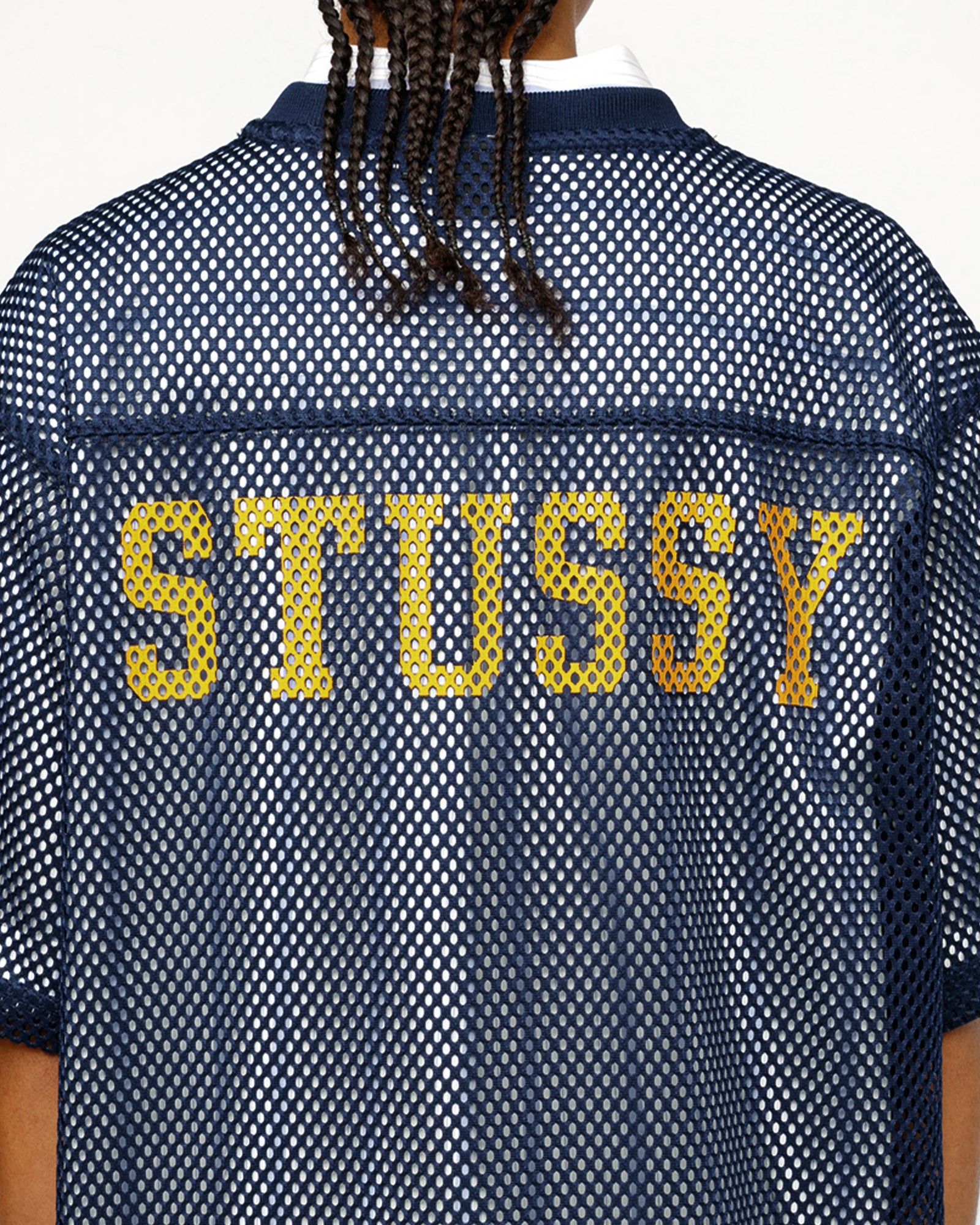 Stüssy Team Jersey 80 Navy Tops