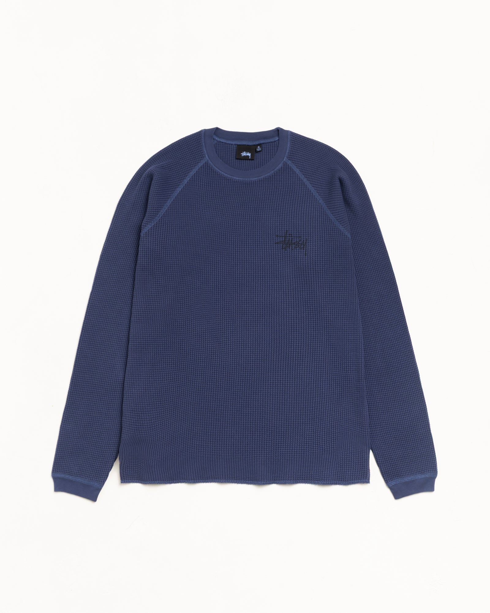 Basic Stüssy Thermal – Navy | Tops & Knits | Stüssy Japan