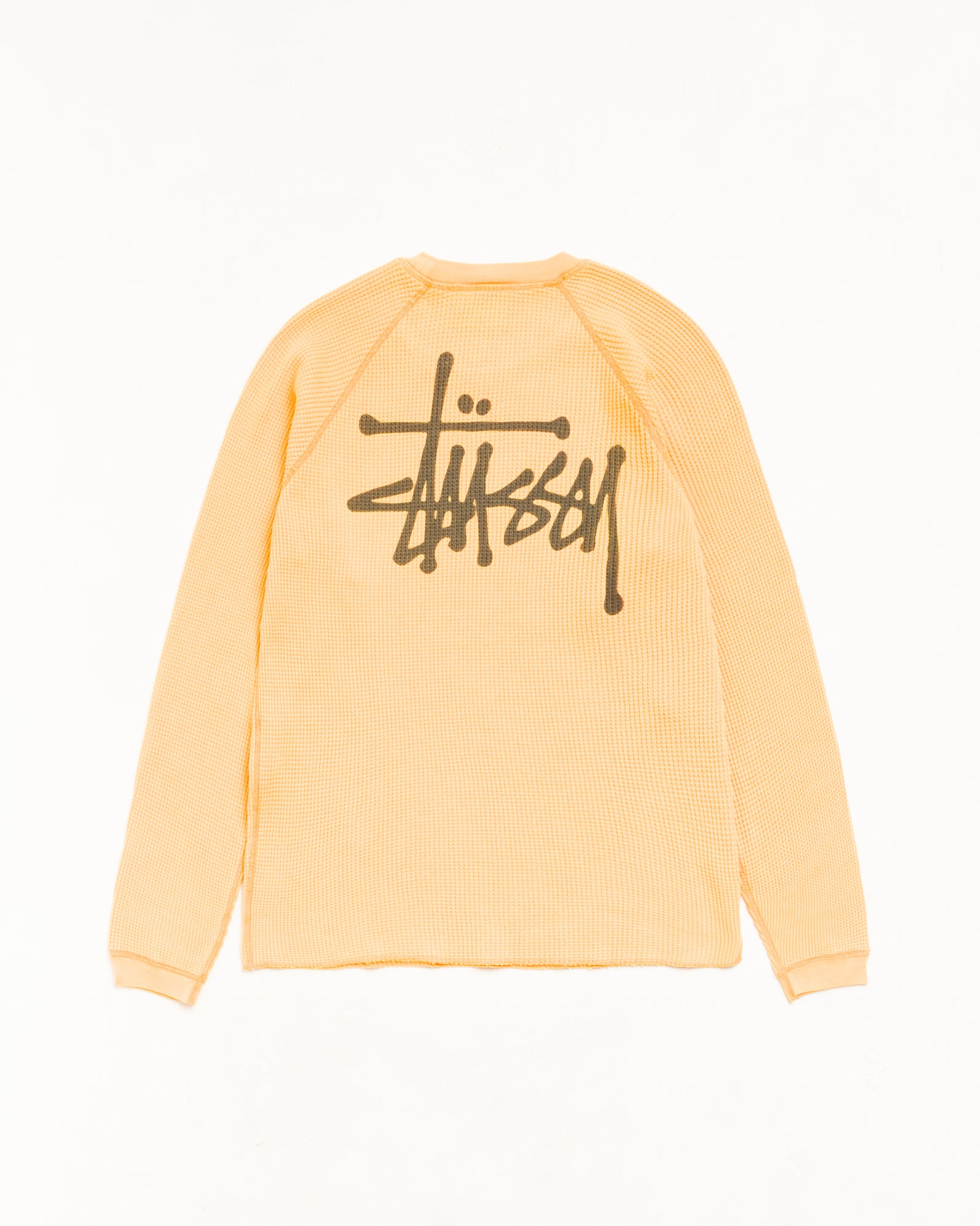Basic Stüssy Thermal - Orange | Tops & Knits | Stüssy Japan