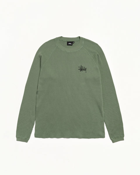 BASIC STÜSSY THERMAL in Pine color