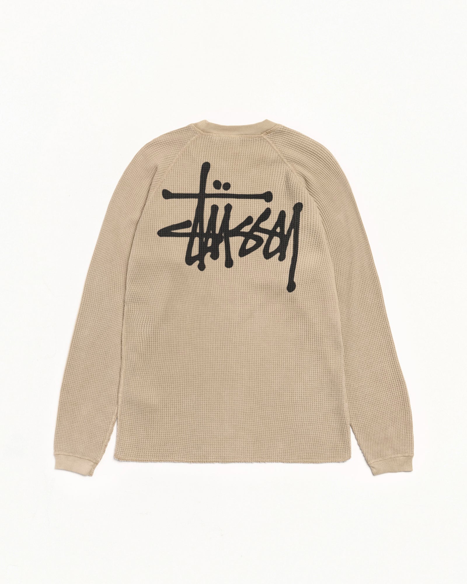 Basic Stüssy Thermal – Sand | Tops | Stüssy Japan