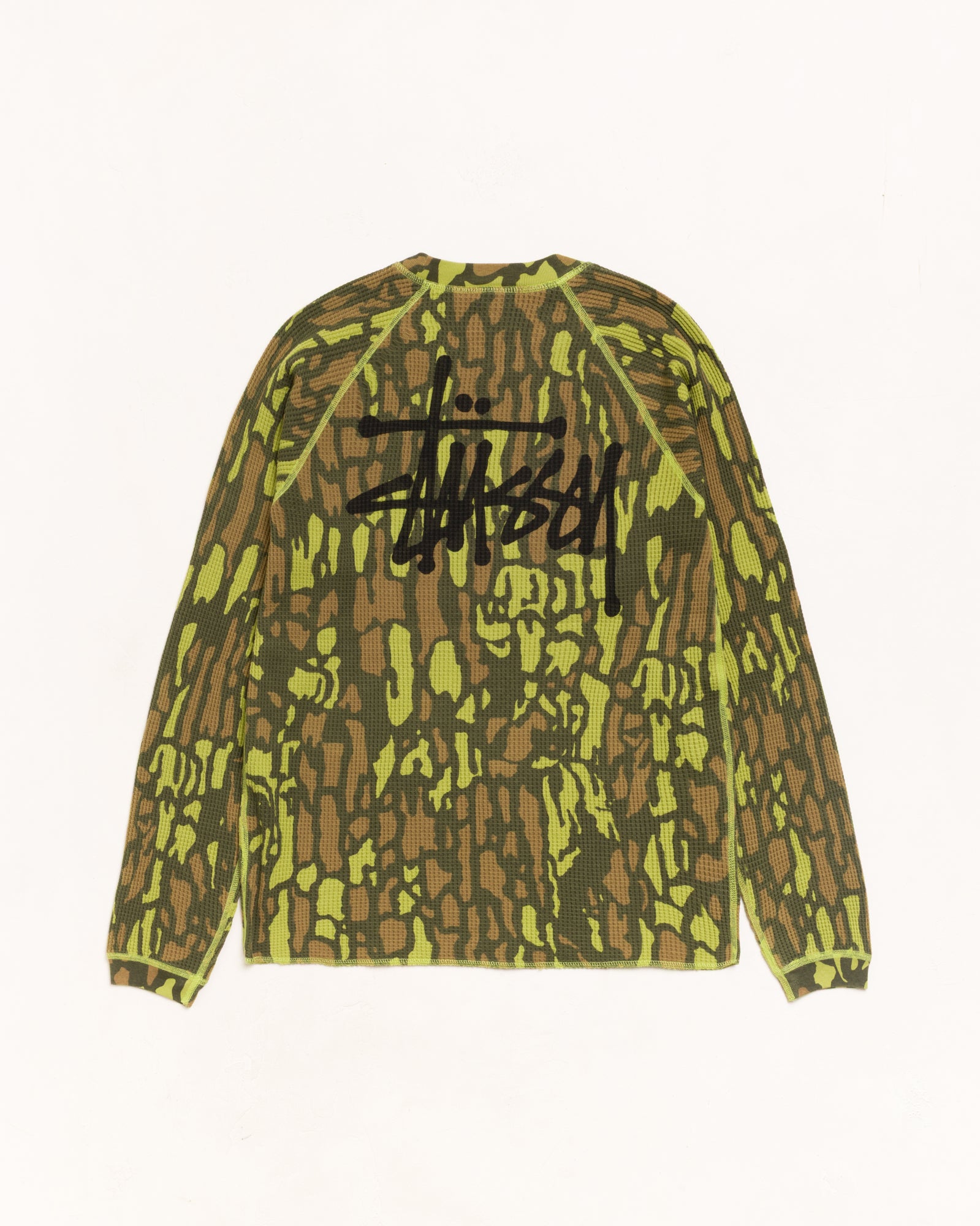 Basic Stüssy Thermal - Tree Bark Camo | Tops & Knits | Stüssy Japan