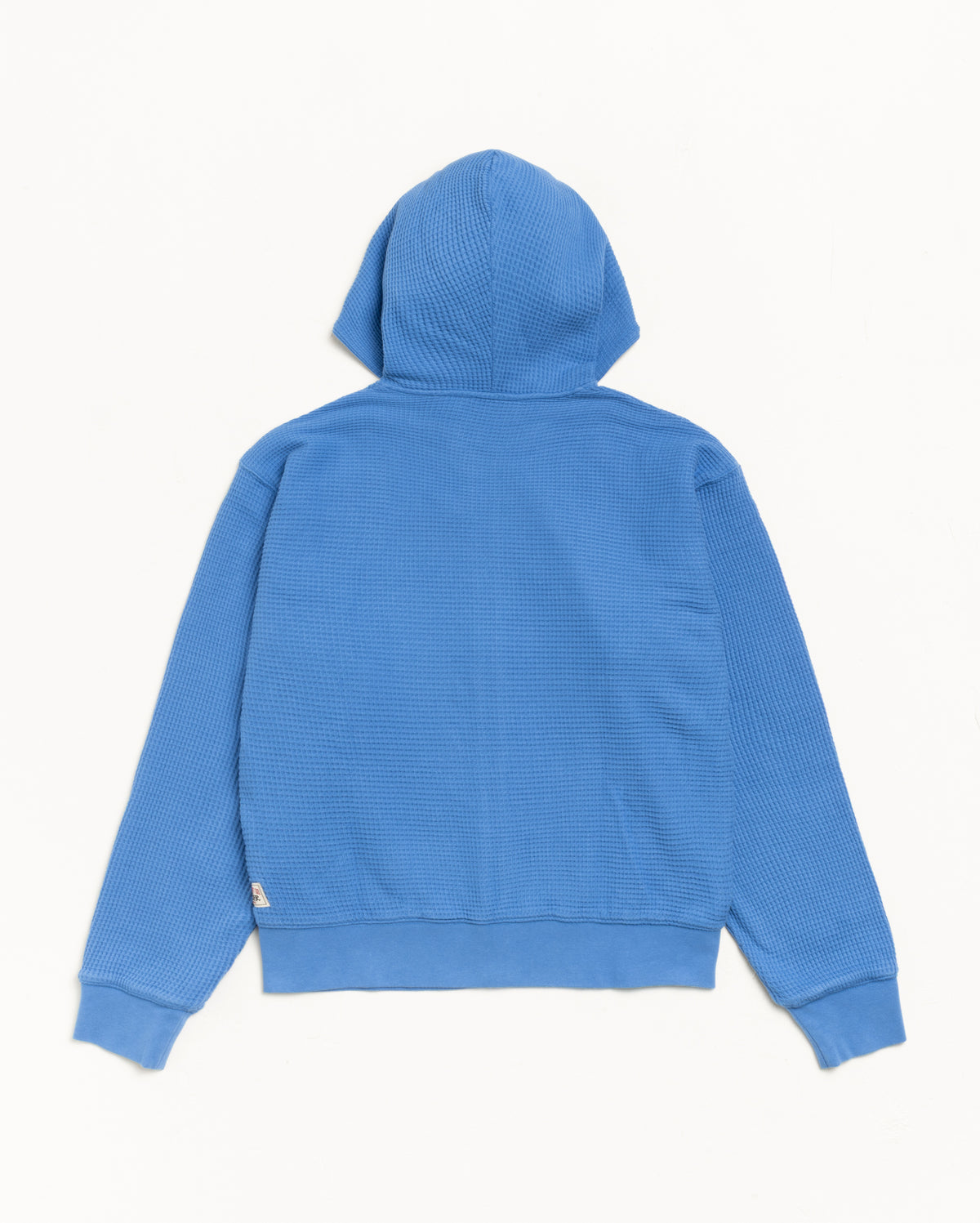 Double Layer Waffle Zip Hoodie – Blue | Tops | Stüssy Japan