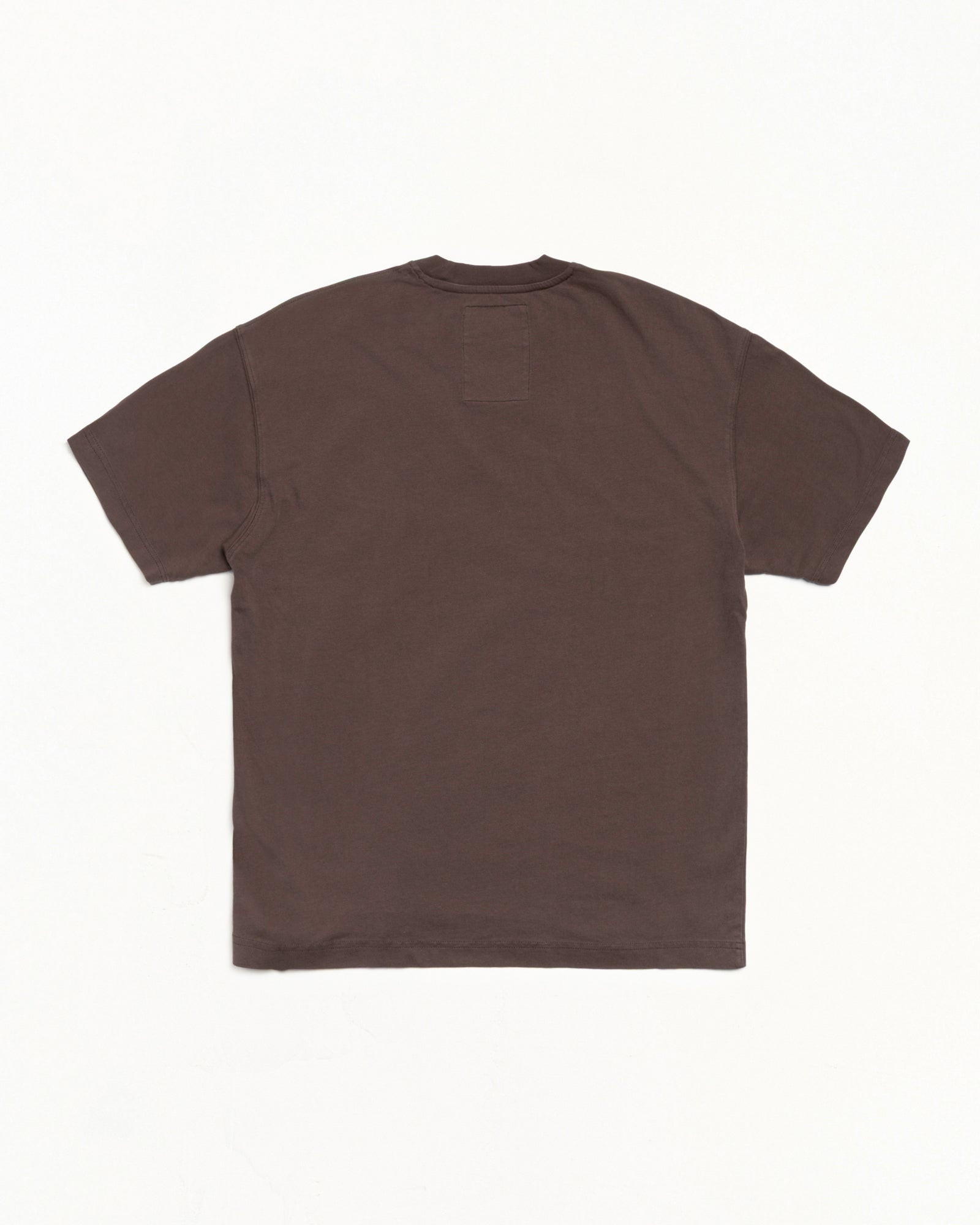 Dyed Ss Tee Mens Short Sleeve In Brown