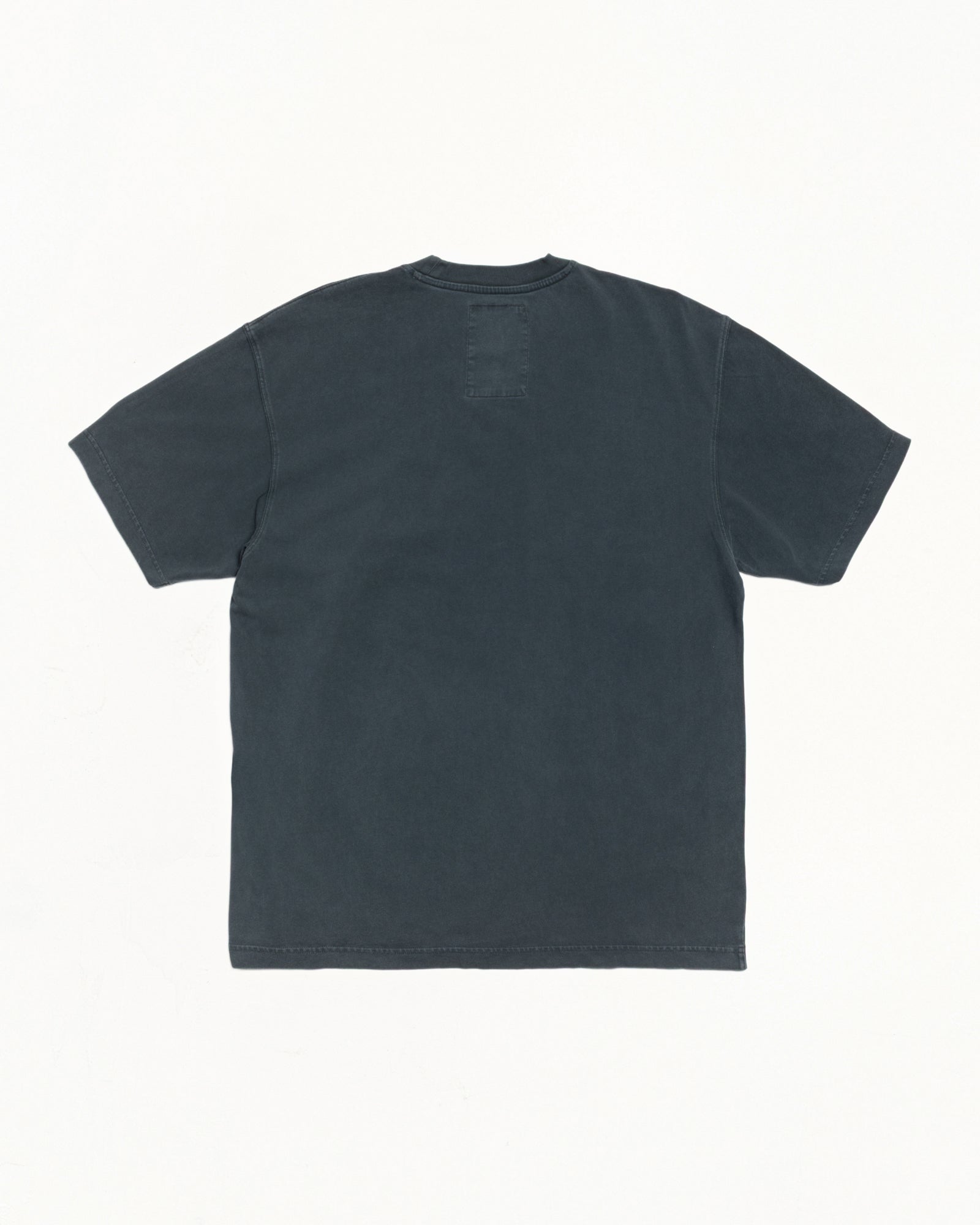 Dyed Ss Tee Mens Short Sleeve In Faded Black