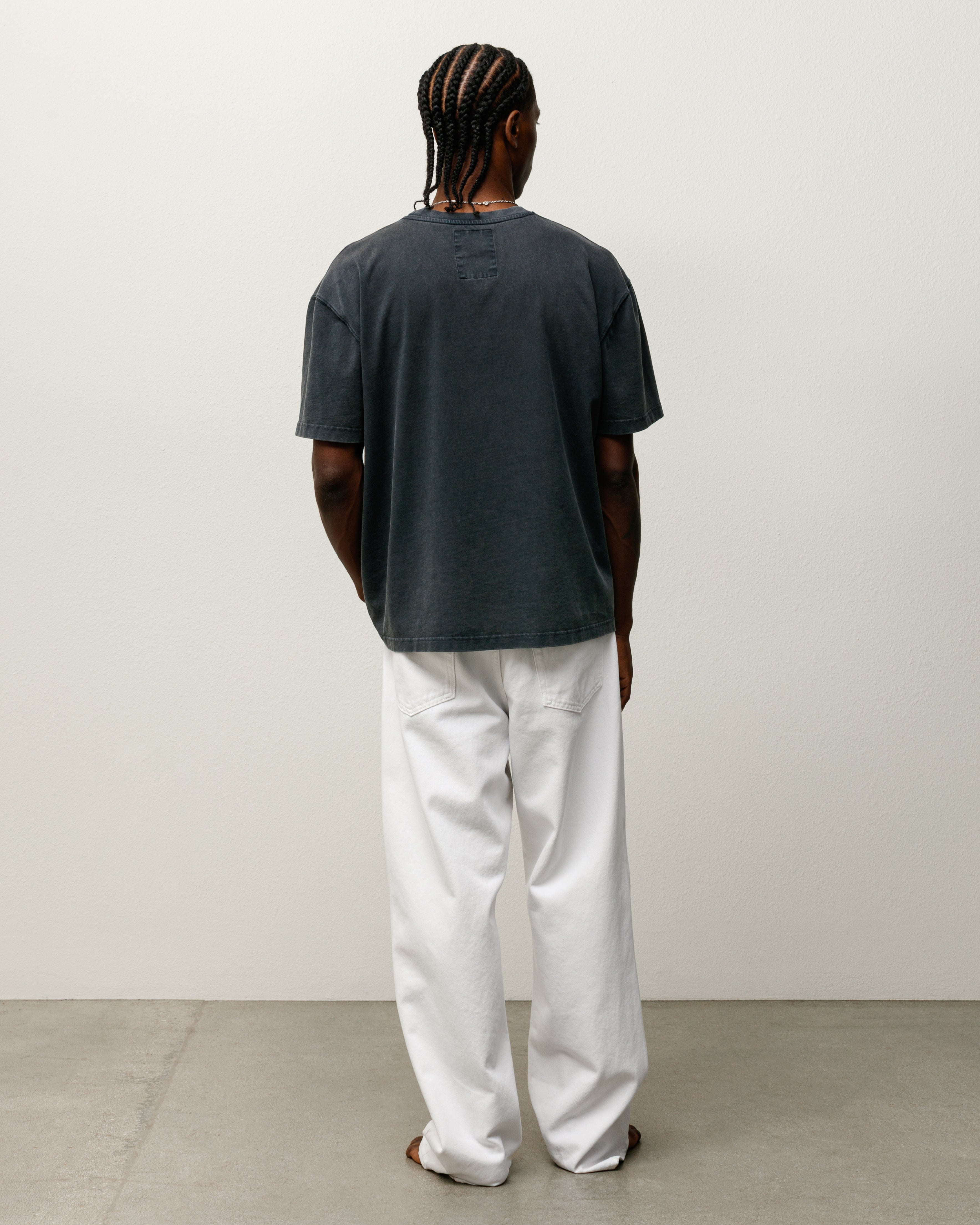 Garment Dyed Ss Tee – Faded Black | Tops & Shirts | Stüssy Japan