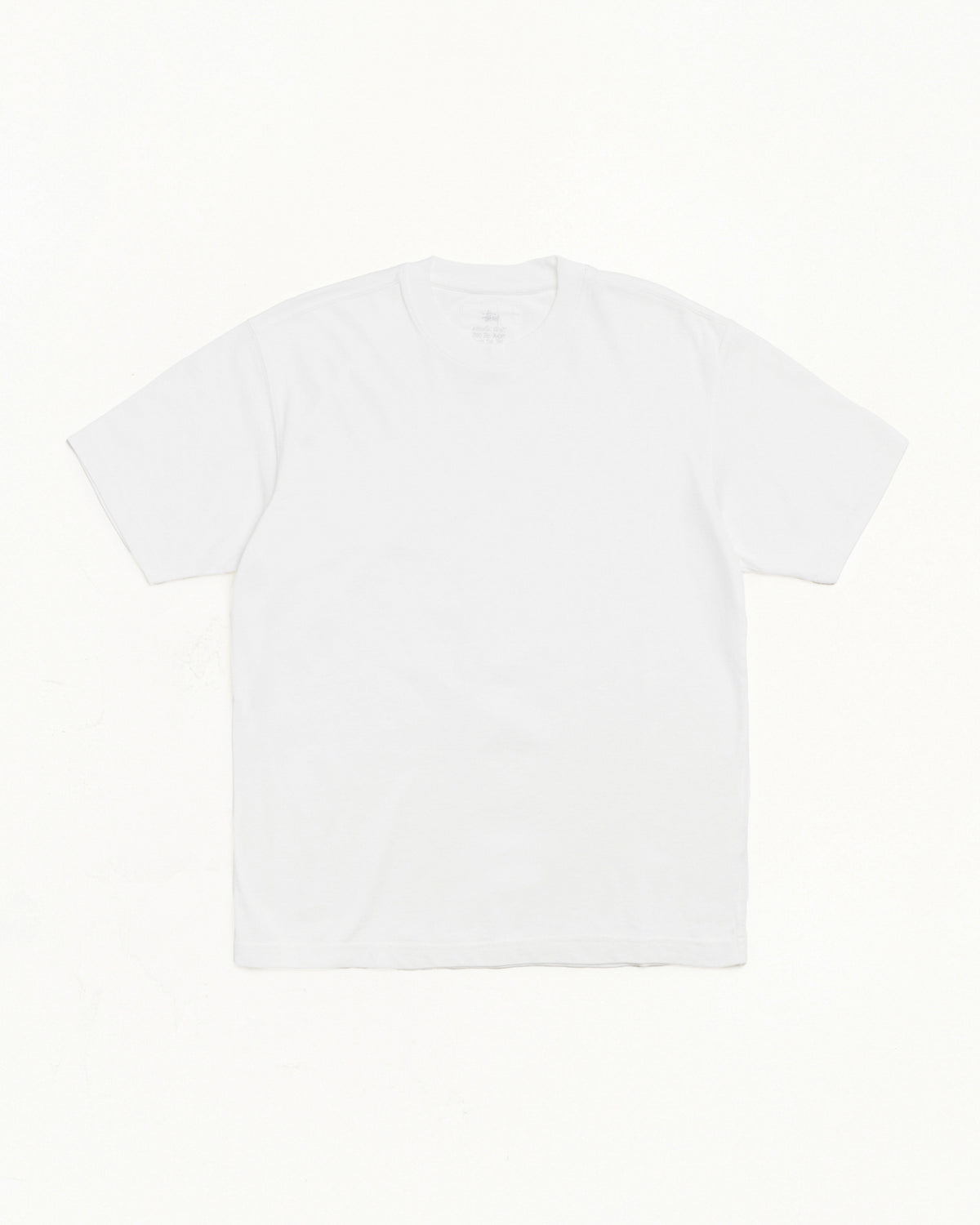 Garment Dyed Ss Tee – White | Tops & Shirts | Stüssy Japan