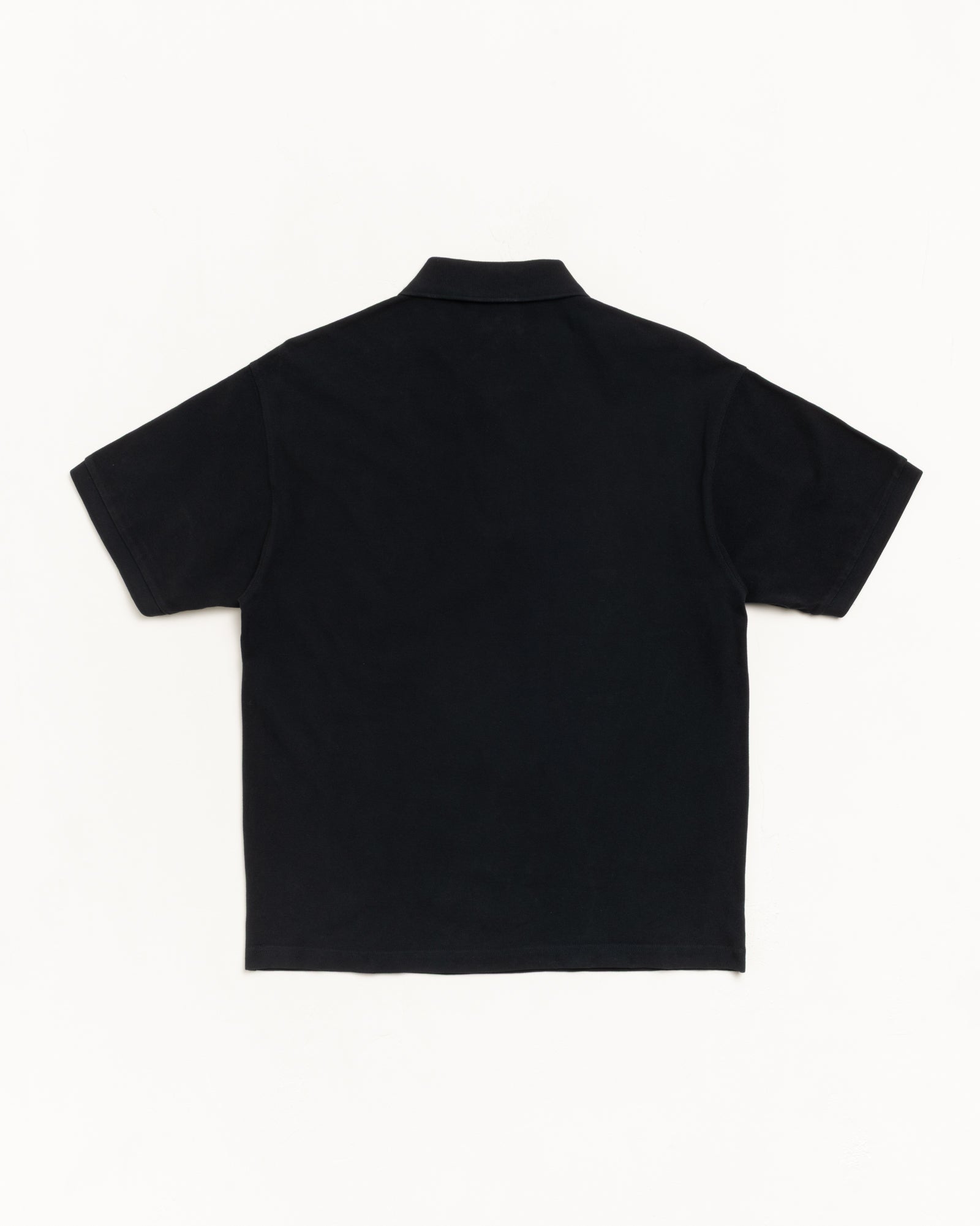 トップス Stussy24ss CLASSIC PIQUE POLO BLACK Stussy Classic Pique Polo Black – LESS 17