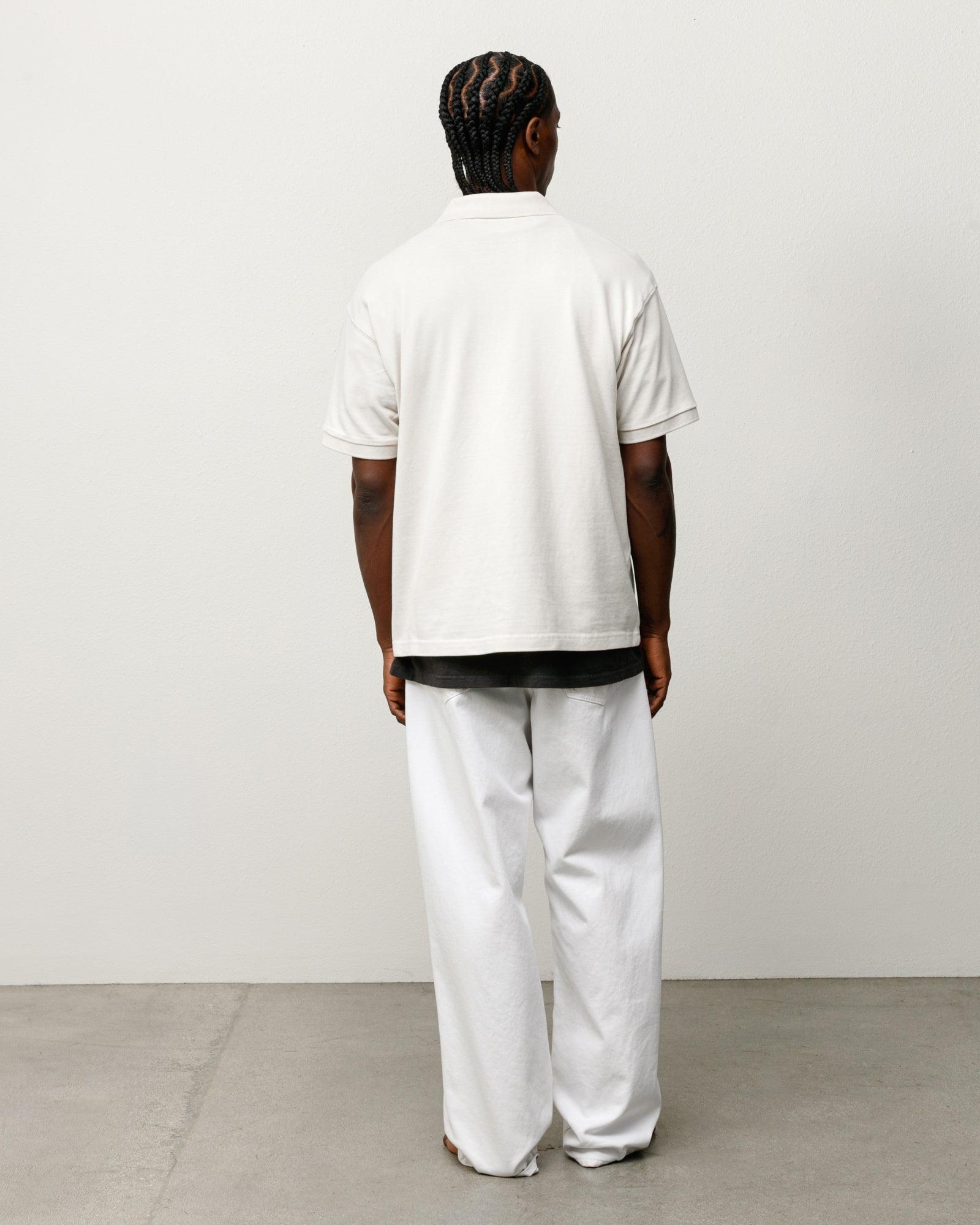 Classic Pique Polo – Off White | Tops & Knits | Stüssy Japan