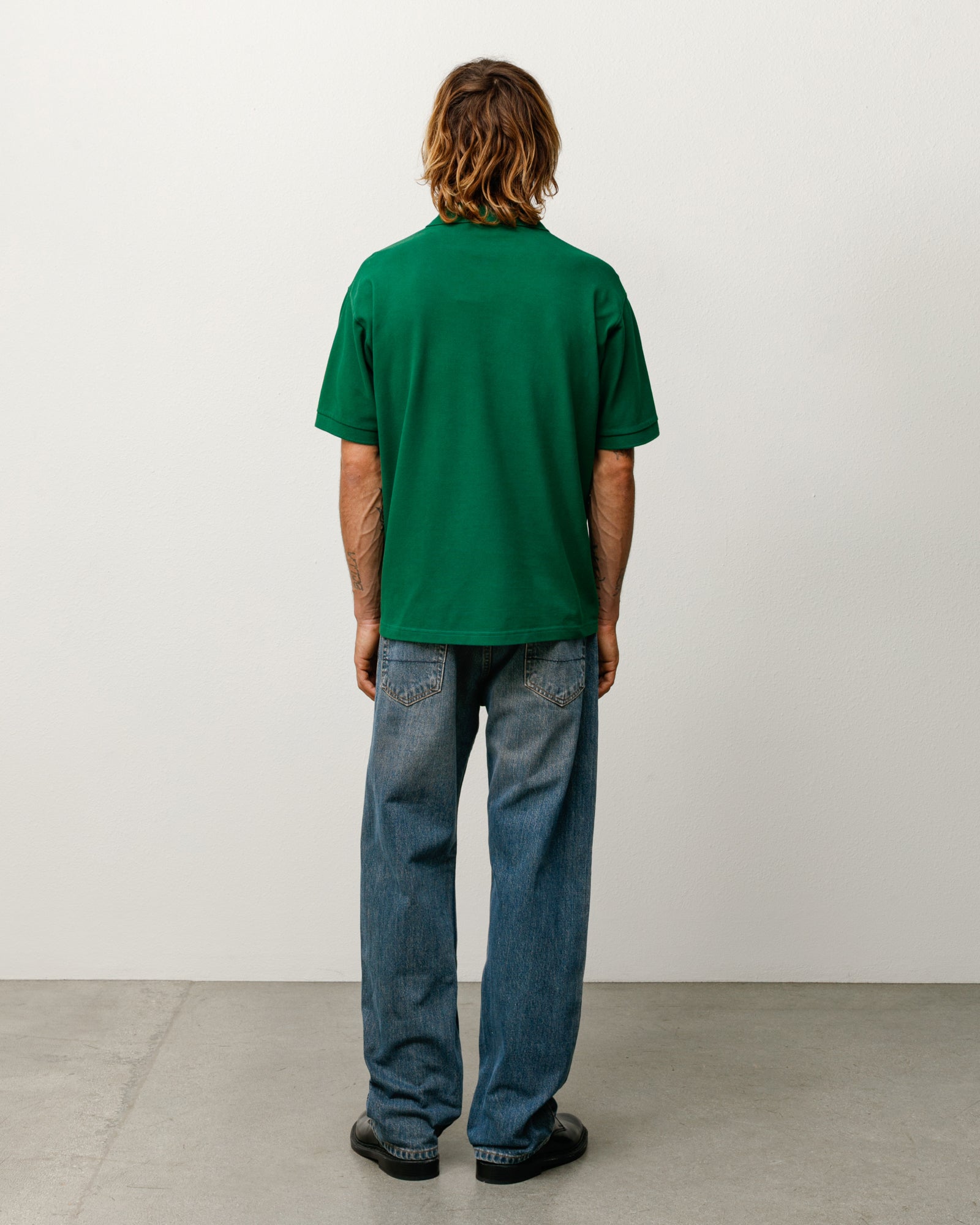Classic Pique Polo - Pine | Tops & Knits | Stüssy Japan