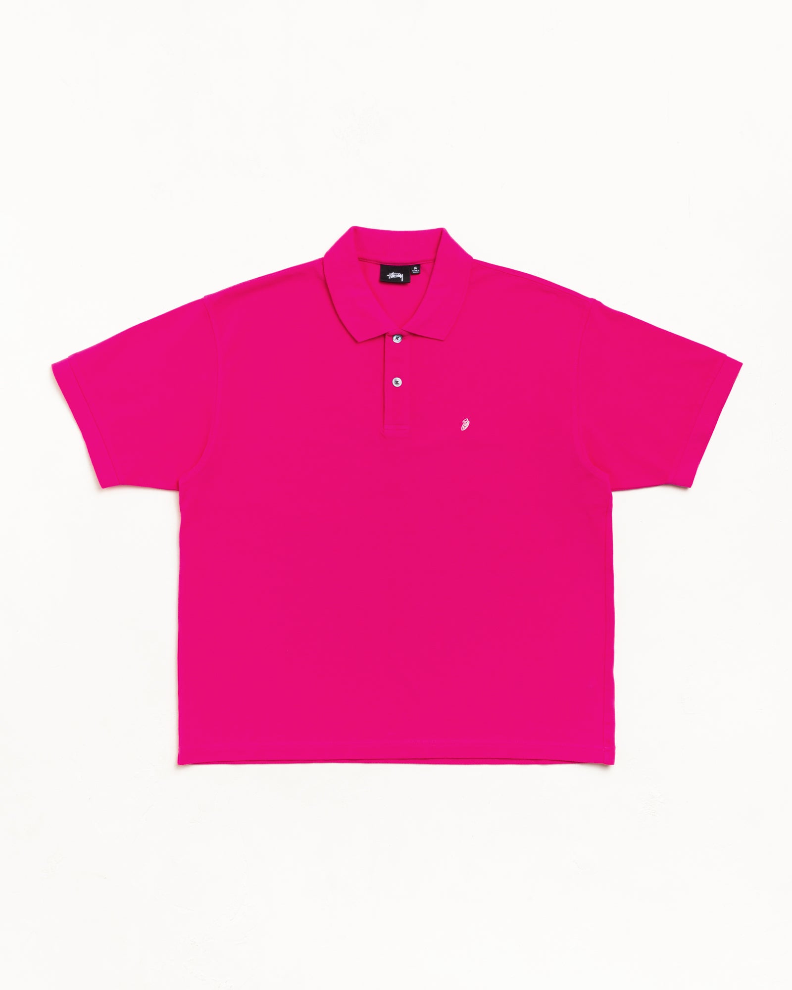 Classic Pique Polo - Pink | Tops & Knits | Stüssy Japan