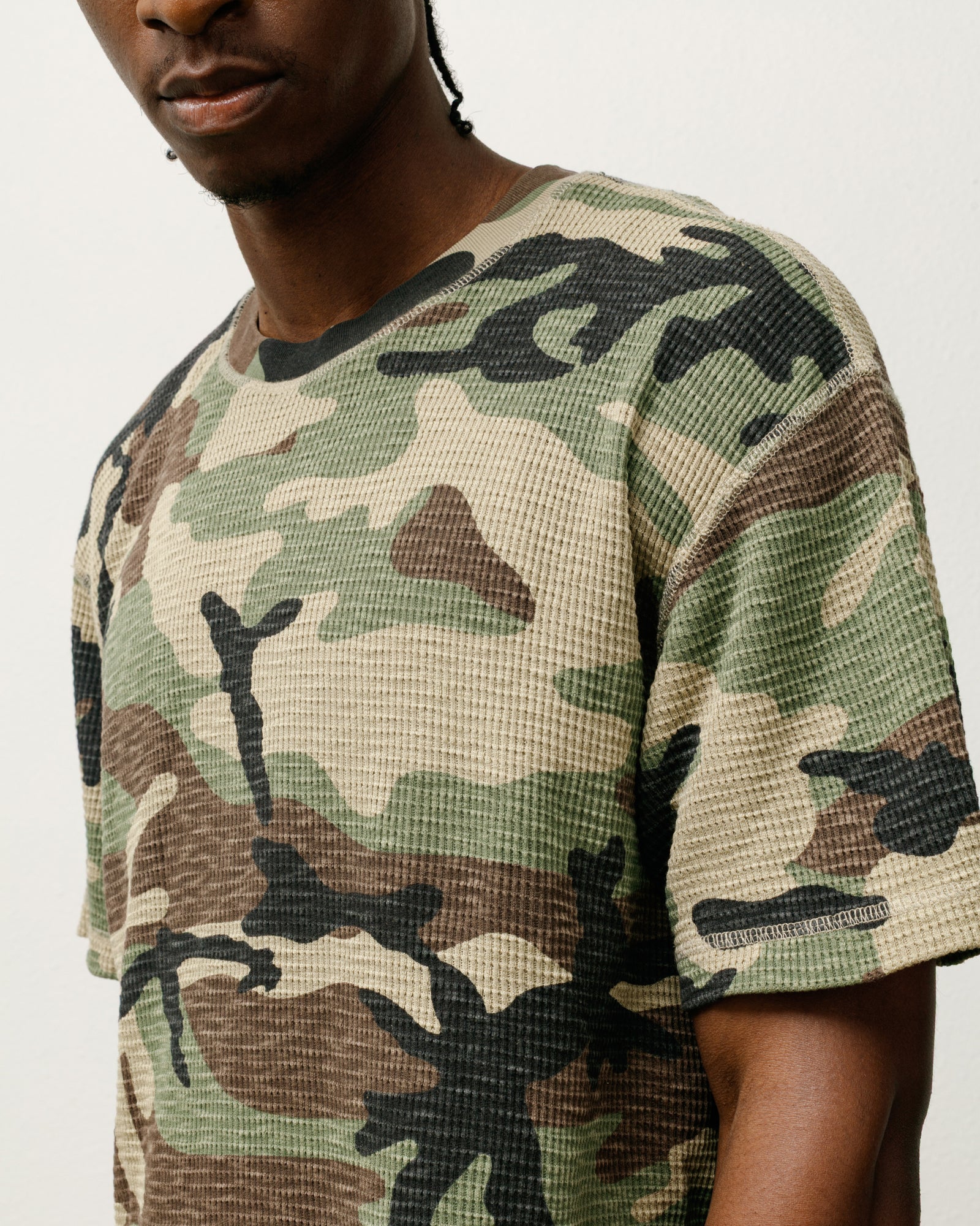 Pigment Dyed SS Thermal - Camo | Tops & Knits | Stüssy Japan