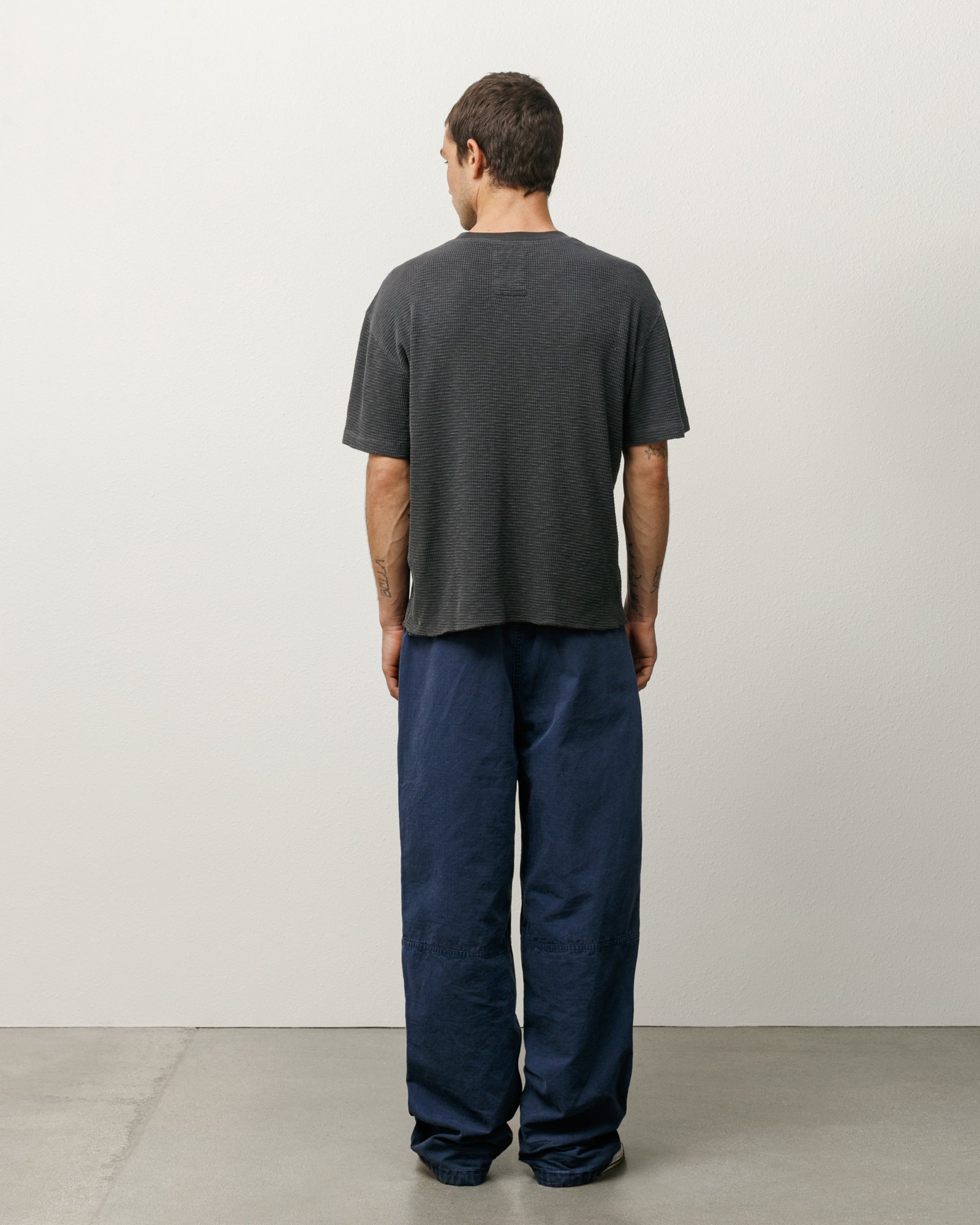 Pigment Dyed SS Thermal - Faded Black | Tops & Knits | Stüssy Japan