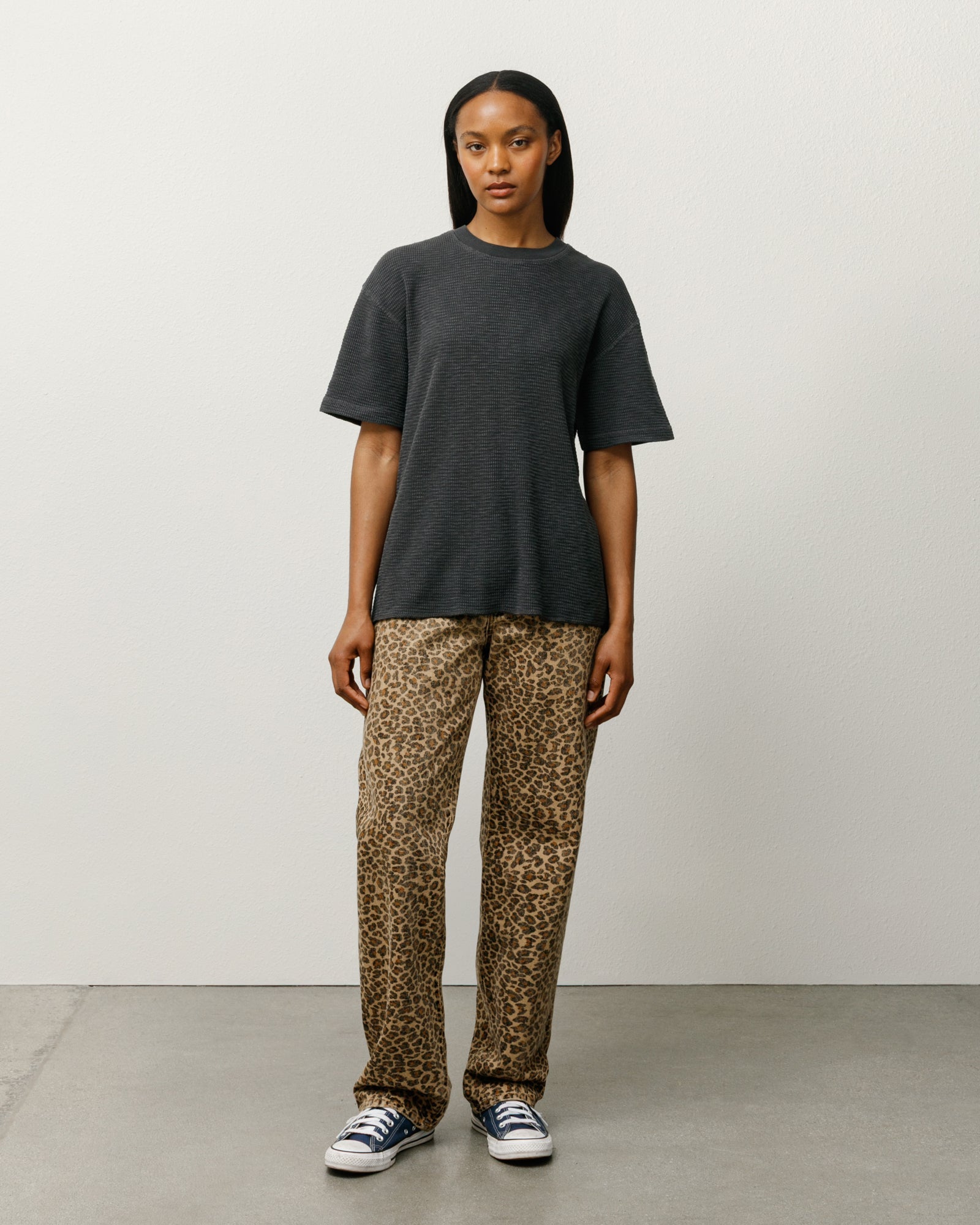 Pigment Dyed Ss Thermal – Faded Black | Tops & Knits | Stüssy Japan