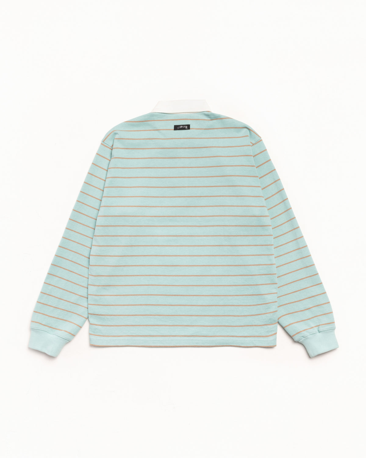 Striped Rugby Shirt – Blue | Tops & Knits | Stüssy Japan