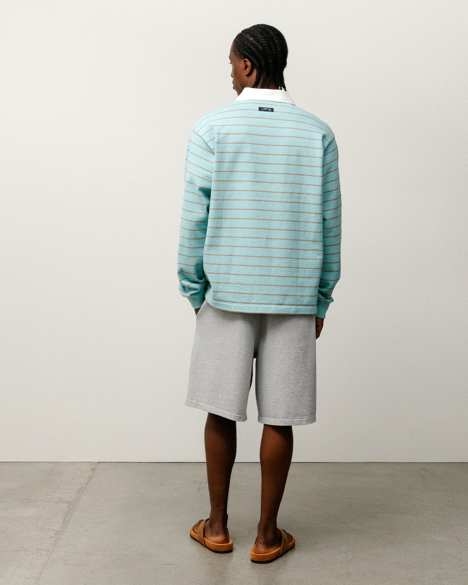 ウェア Stussy STRIPED RUGBY SHIRT Striped Rugby Shirt – Blue | Tops & Knits | Stüssy Japan