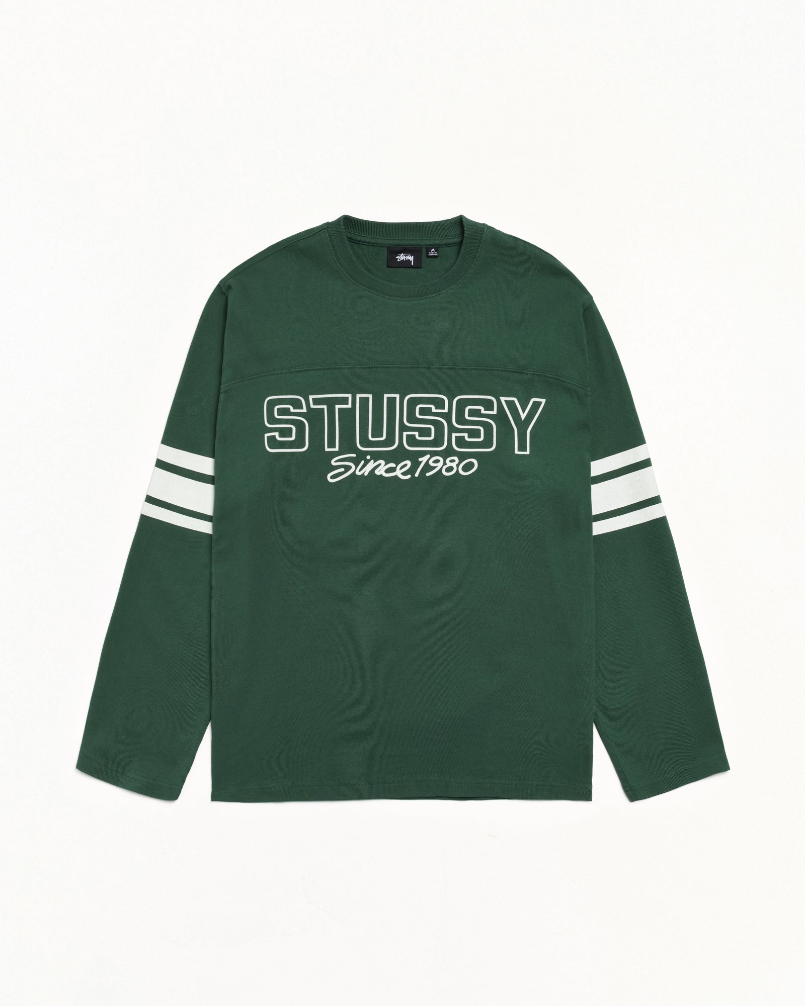 Football Crew Mens Long Sleeve In Green