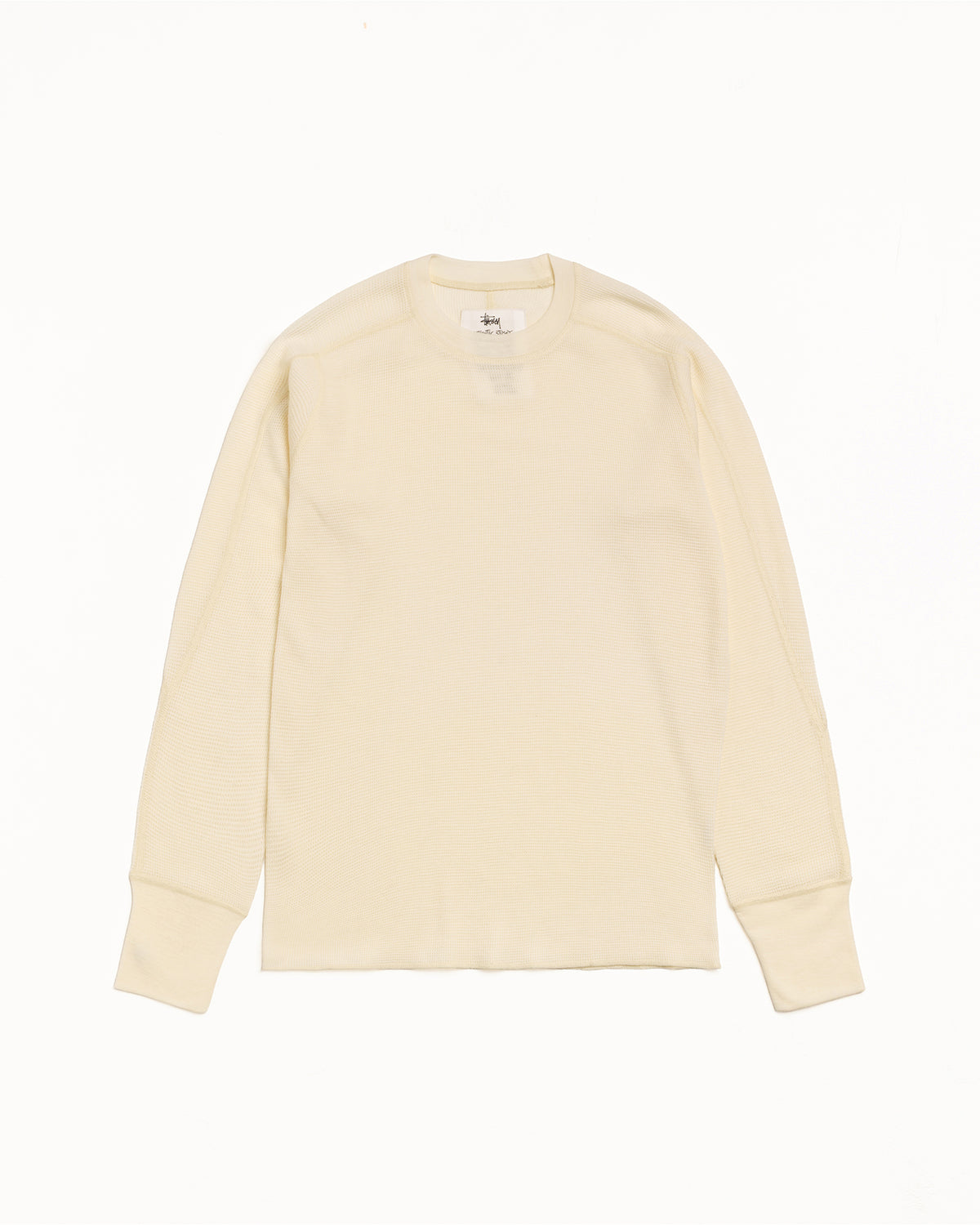 Wool LS Thermal – Ecru | Tops & Knits | Stüssy Japan