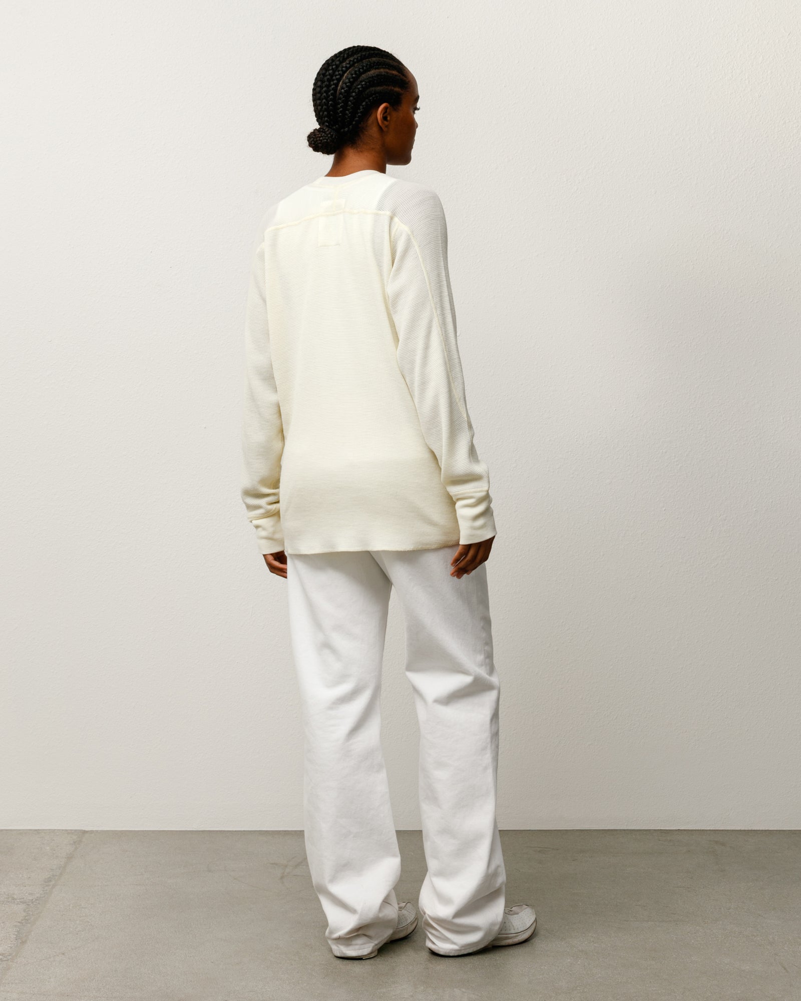 Wool LS Thermal – Ecru | Tops & Knits | Stüssy Japan