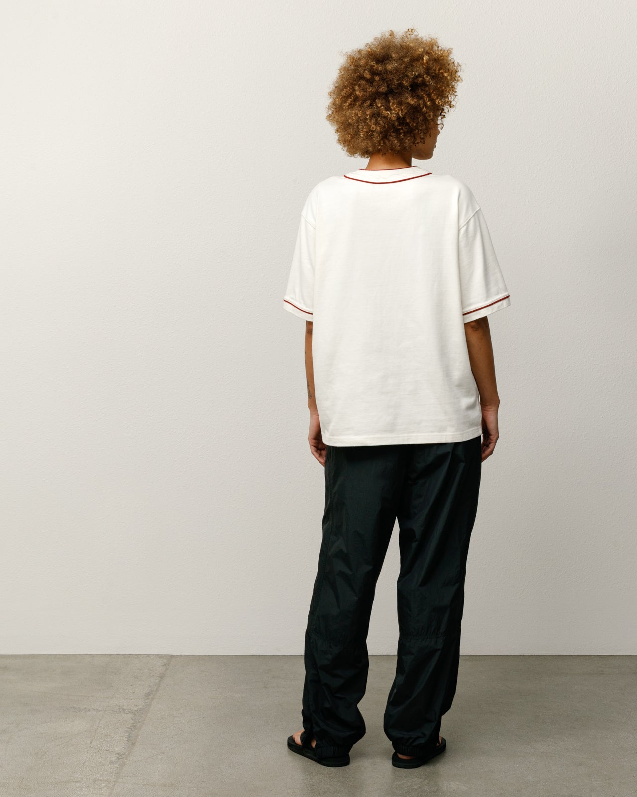 Arch Baseball Jersey Mens Short Sleeve In Natural