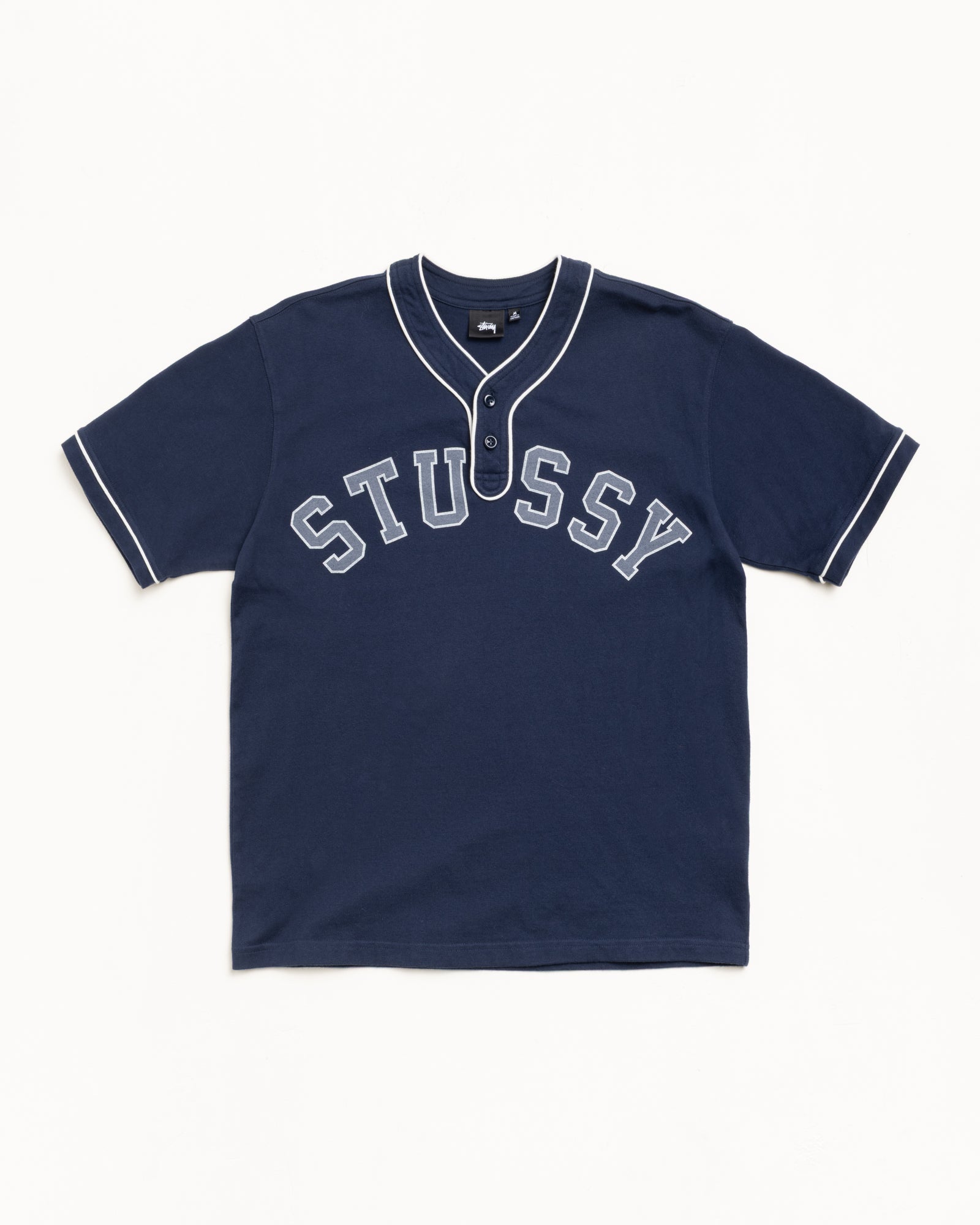 Arch Baseball Jersey – Navy | Tops & Shirts | Stüssy Japan