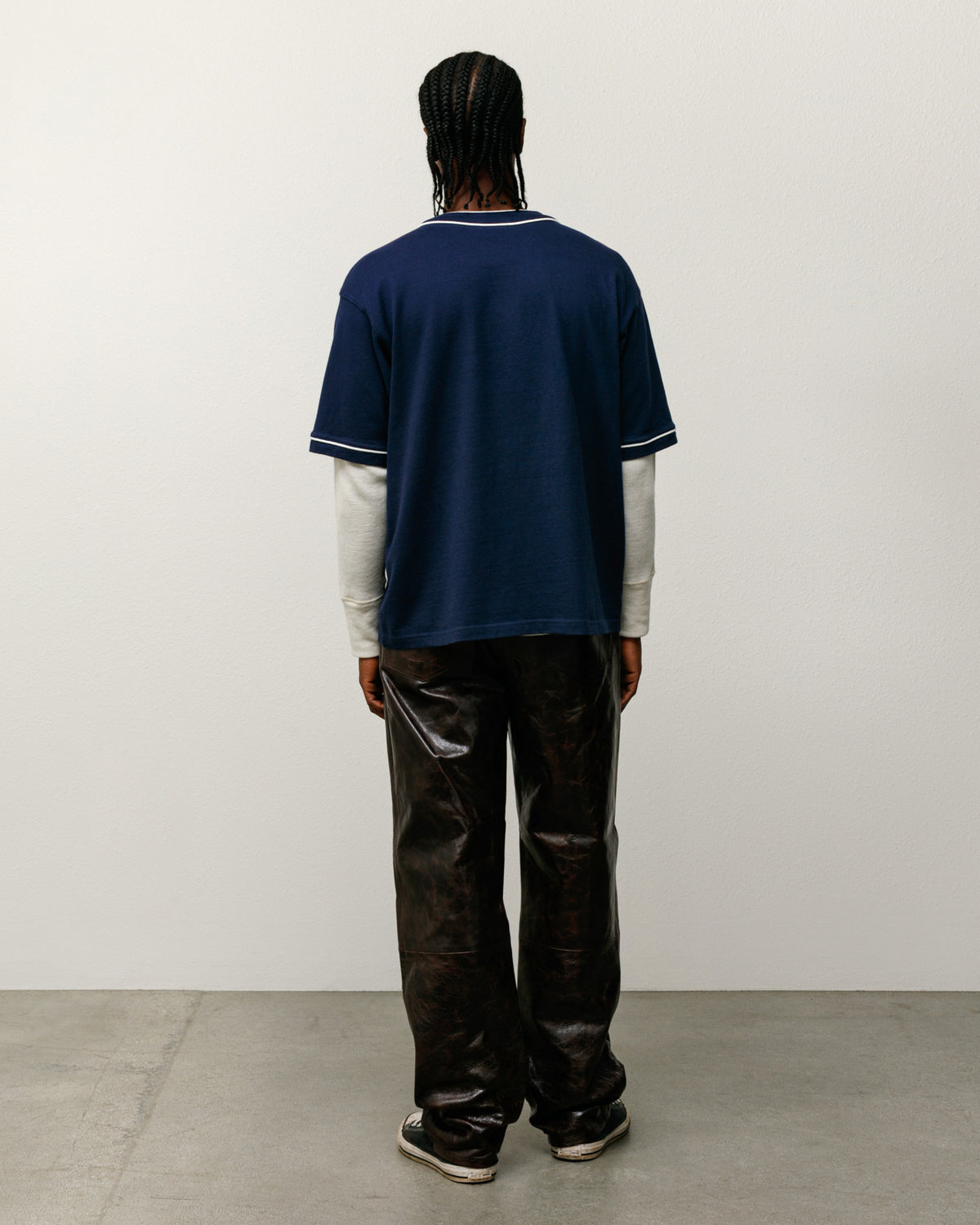 Arch Baseball Jersey – Navy | Tops & Shirts | Stüssy Japan