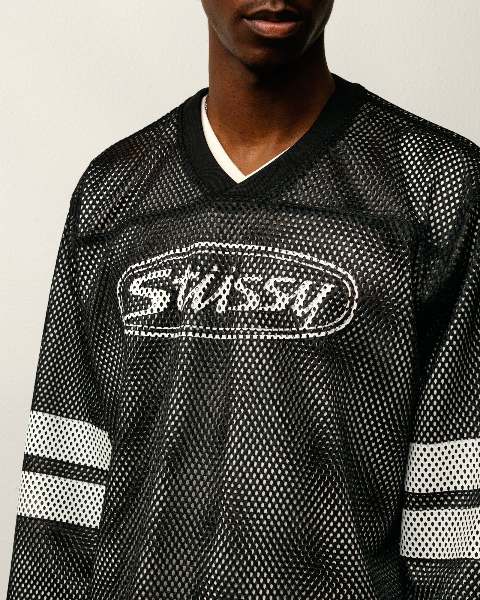Trucker Team Jersey – Black | Tops & Shirts | Stüssy Japan