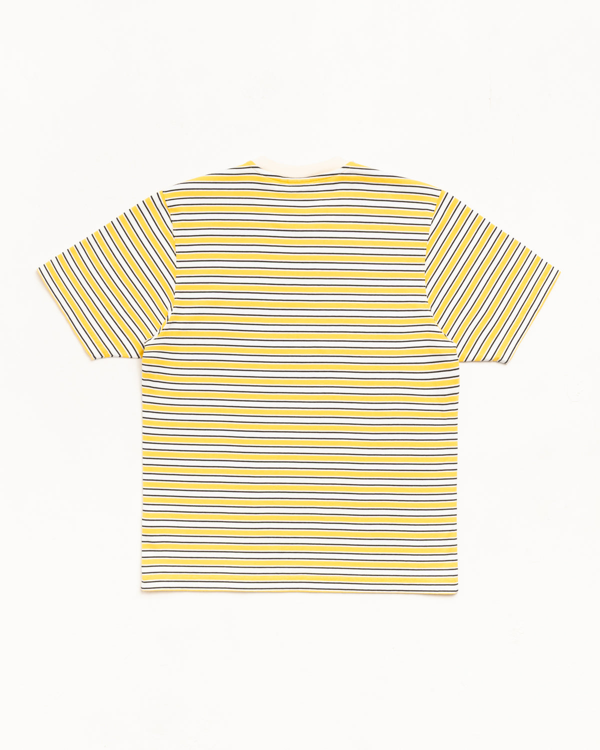 Beach Stripe Tee – Yellow | Tops & Knits | Stüssy Japan