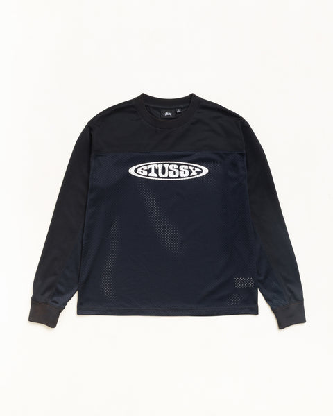Terrain Jersey Unisex Long Sleeve In Black