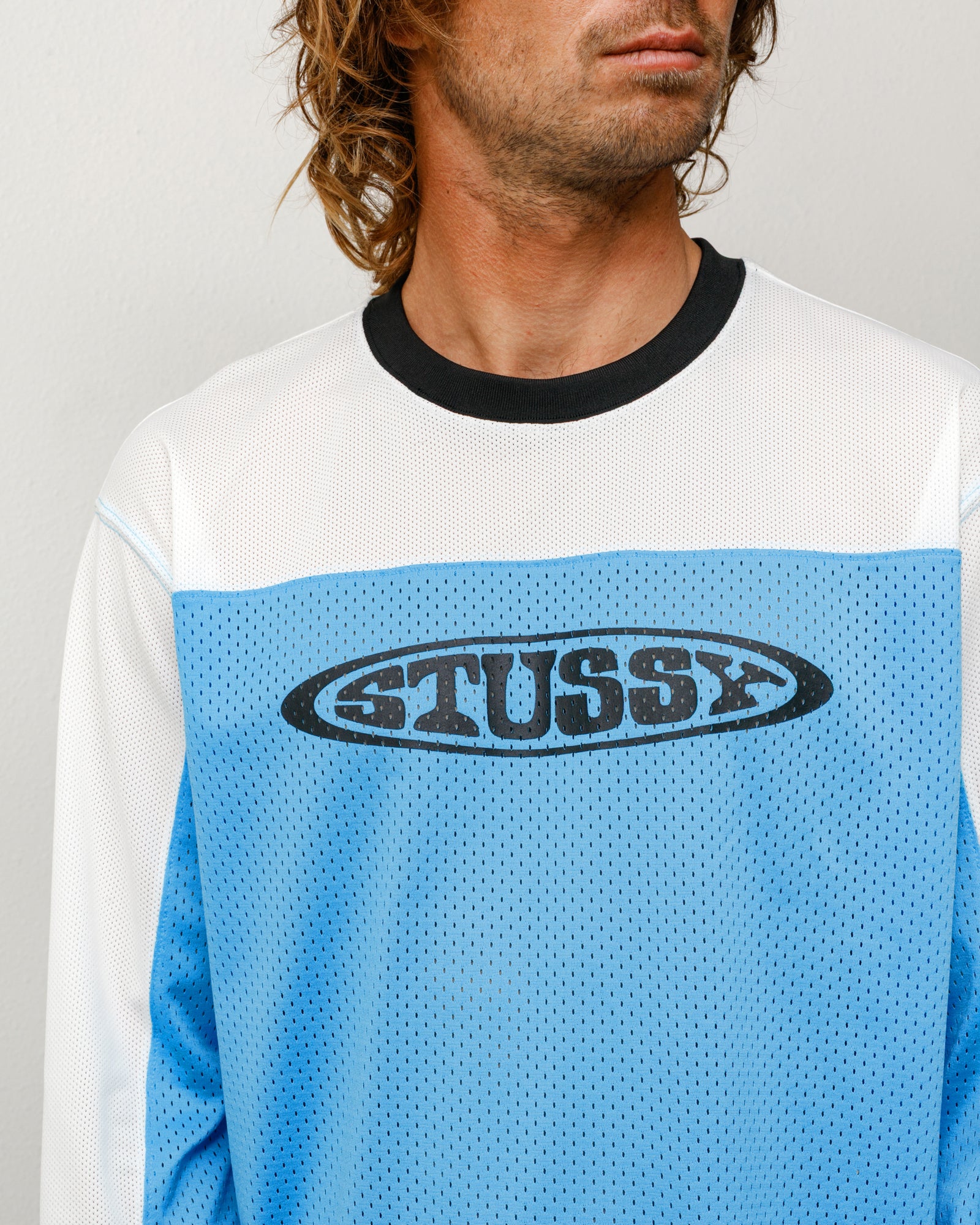 Terrain Jersey – Blue | Tops & Shirts | Stüssy Japan