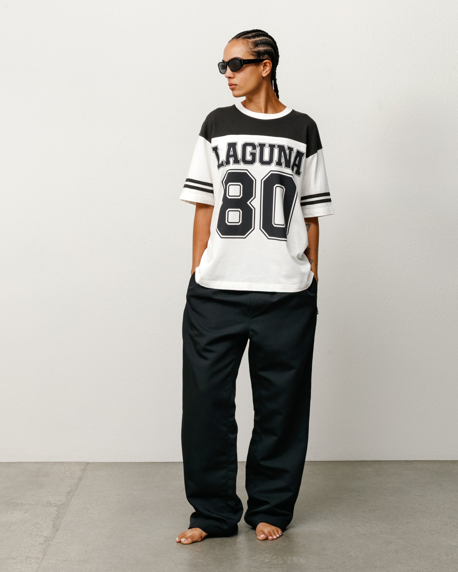 Laguna 80 Jersey – Black | Tops & Knits | Stüssy Japan