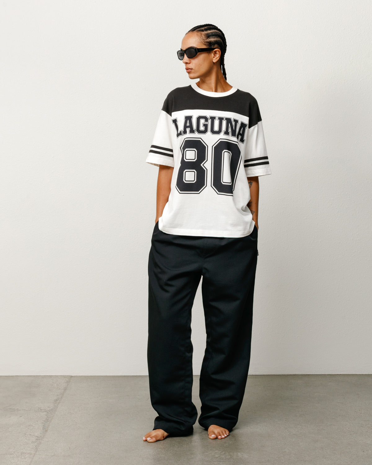 Laguna 80 Jersey – Black | Tops & Knits | Stüssy Japan