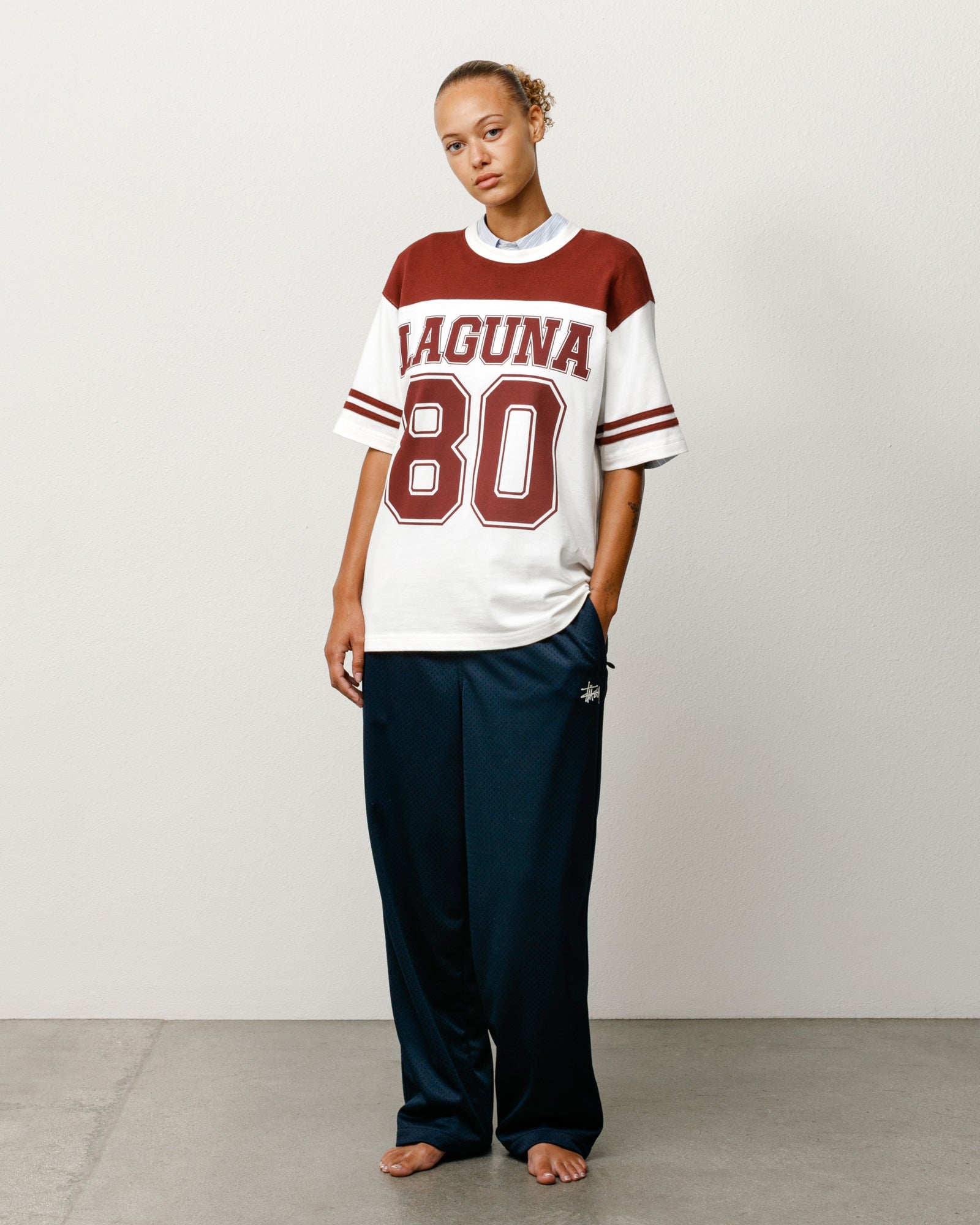Laguna 80 Jersey – Maroon | Tops & Shirts | Stüssy Japan