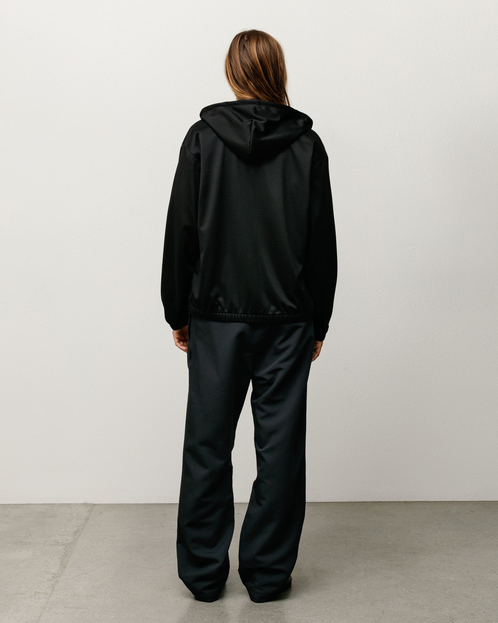 Athletic Mesh Zip Hoodie – Black | Tops & Knits | Stüssy Japan